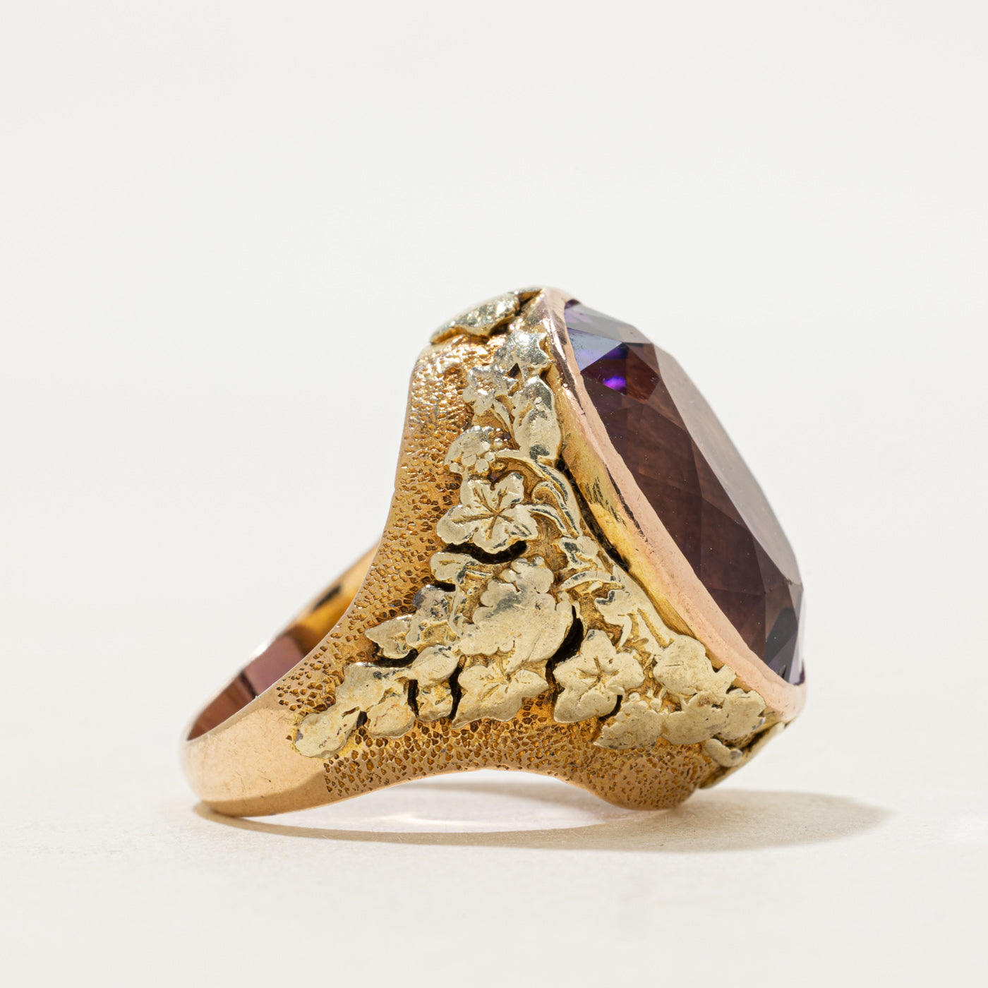 Amethyst Cocktail Ring | 13.92ct | SZ 6.5 |