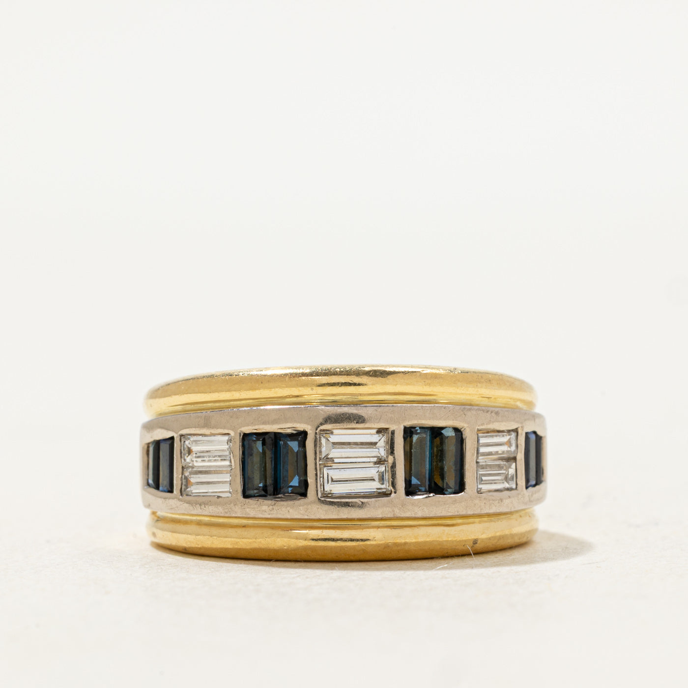 Sapphire & Diamond Ring | 0.40ctw, 0.30ctw | SZ 6 |