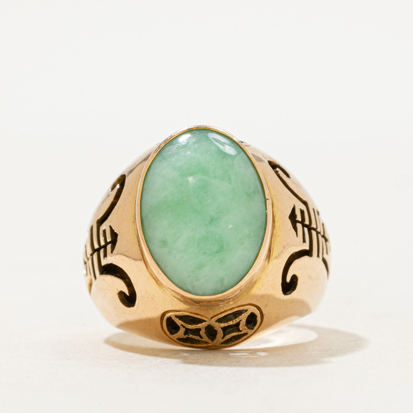 Jadeite Cocktail Ring | 5.50ct | SZ 6.5 |