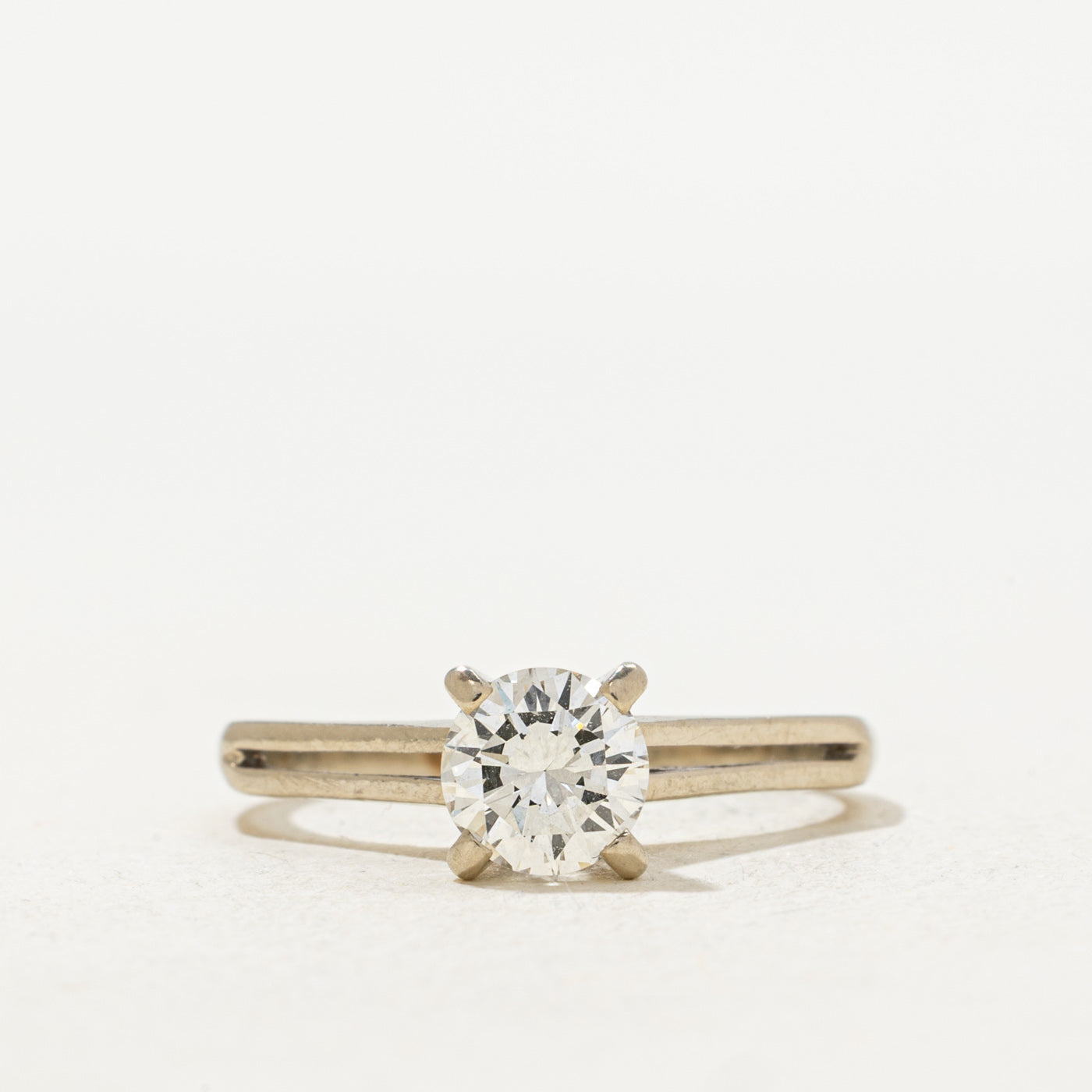 Solitaire Diamond Engagement Ring | 0.79 ct, SZ 7 |