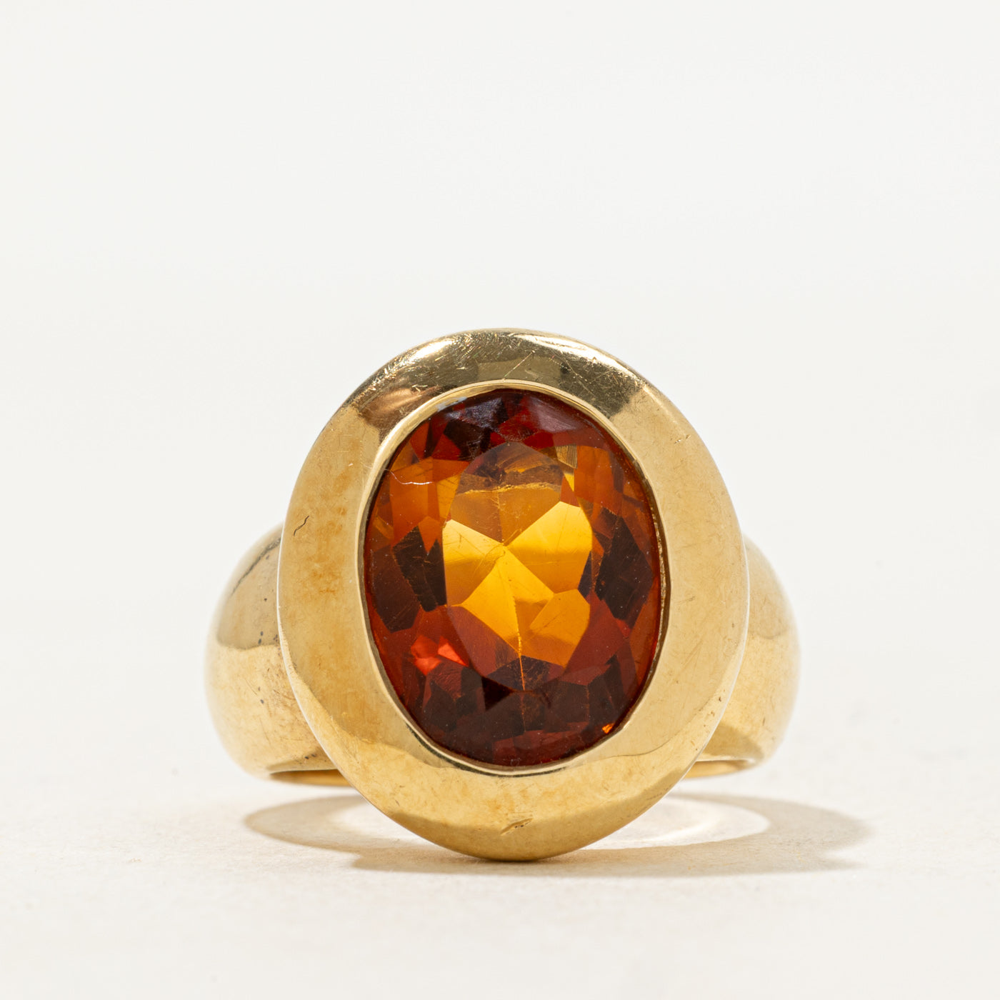 Citrine Cocktail Ring | 4.00ct | SZ 5 |