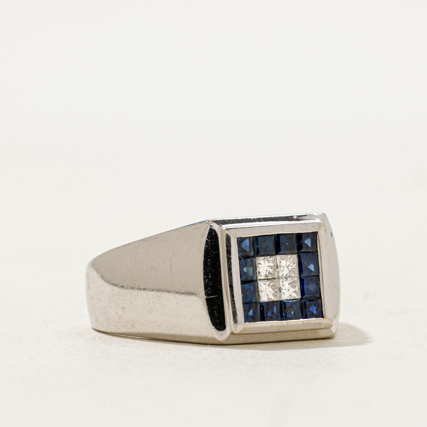 Sapphire & Diamond Cluster Ring | 3.36ctw, 1.00ctw | SZ 8.75 |