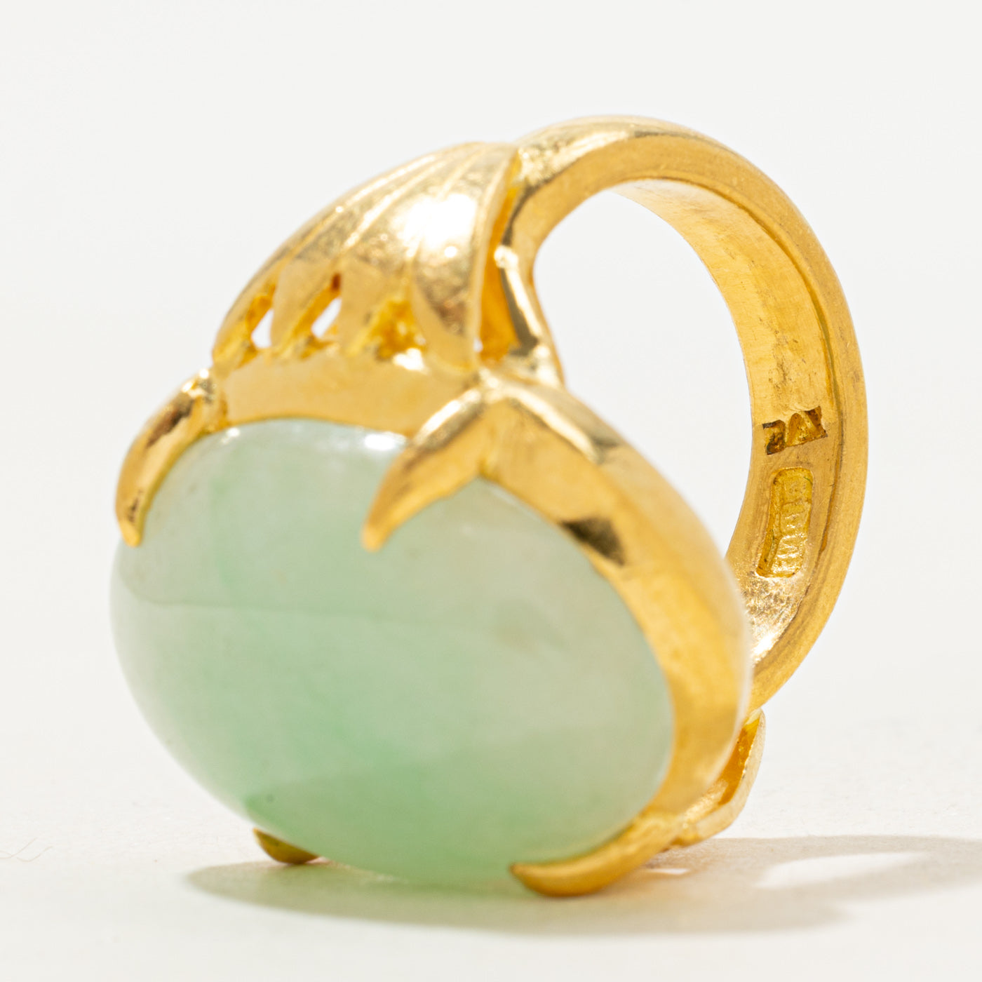 Jadeite Cocktail Ring | 21.00ct | SZ 4 |