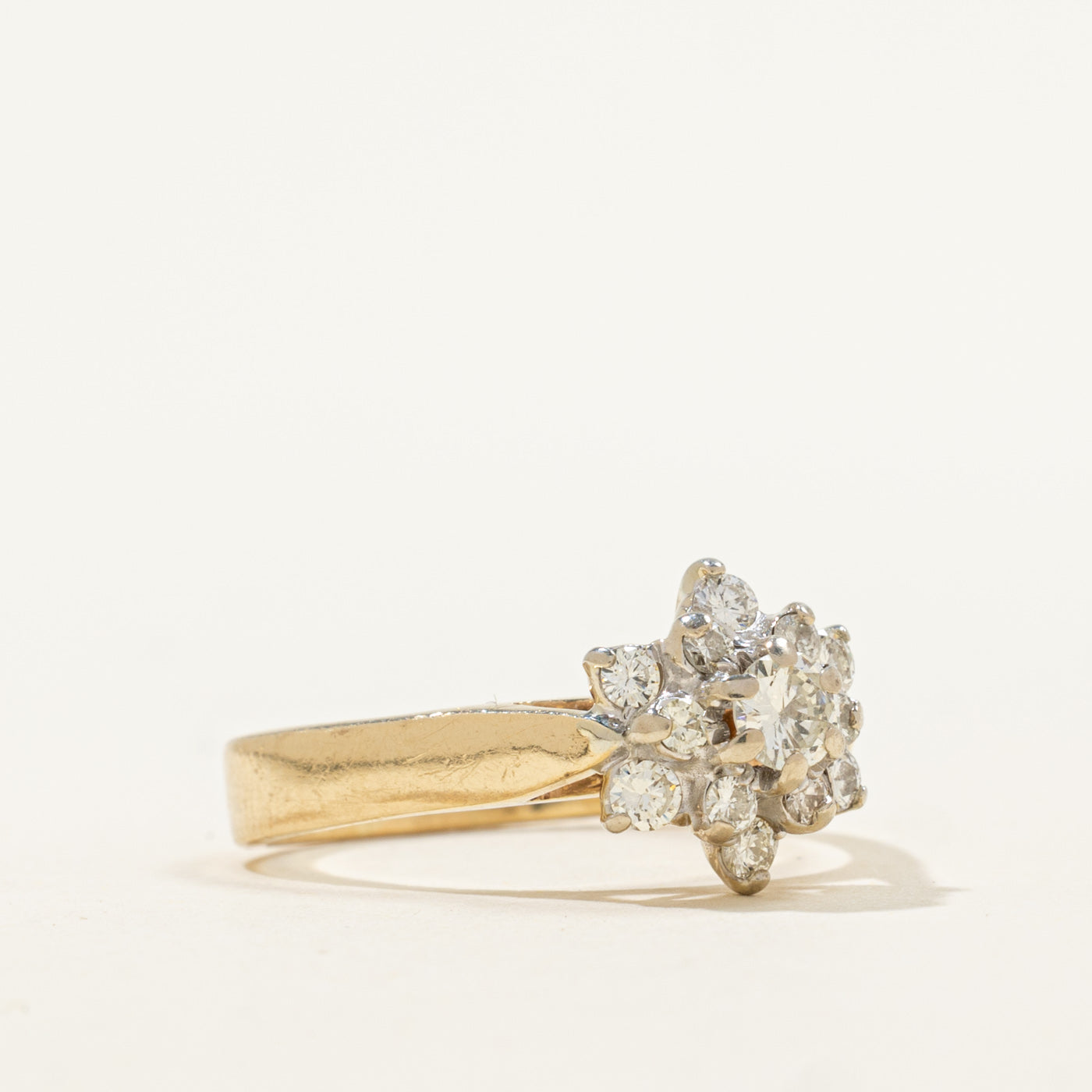 Diamond Cocktail Ring | 0.38ctw | SZ 6.5 |
