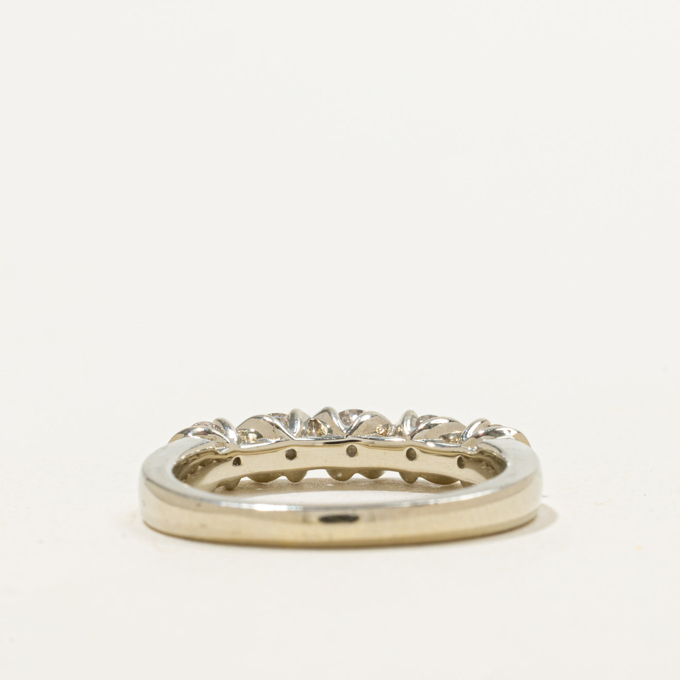 Bague cinq diamants | 0,50 ct au total | Taille 5 | 