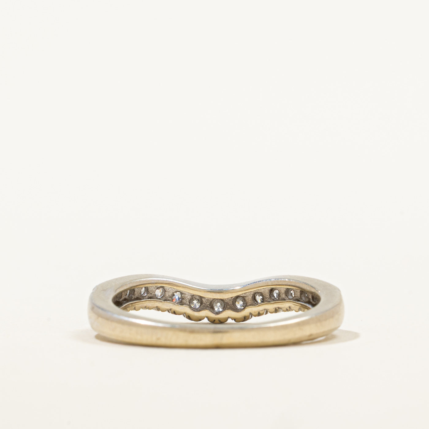 Bague contour en diamant | 0,23 ct | Taille 5,75 |