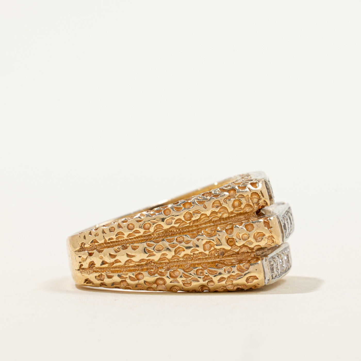 Three Tier Diamond Ring | 0.48ctw | SZ 8.5 |