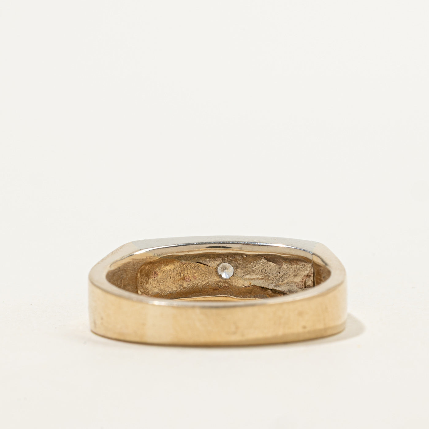 Starburst Diamond Flat Band | 0.03ct | SZ 10 |