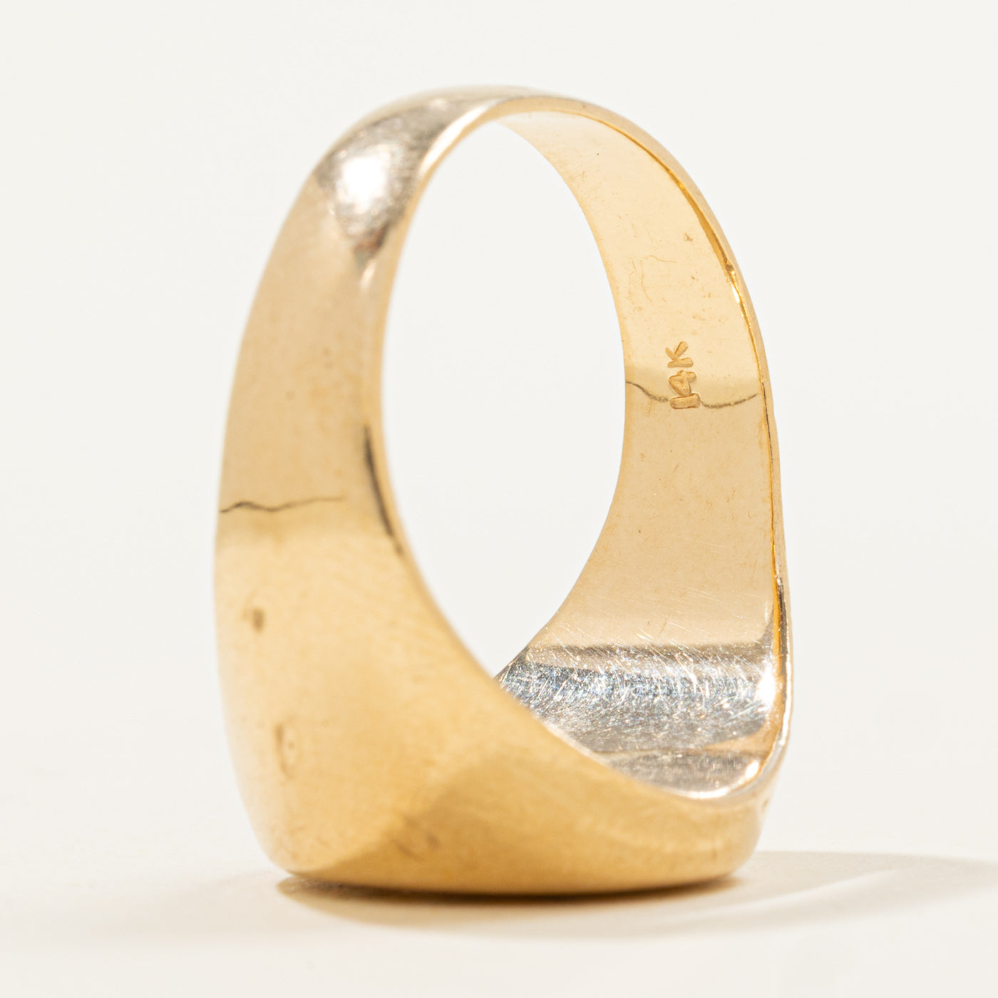 Bague sertie de diamants à fleur | 0,43 ct | Taille 10 | 