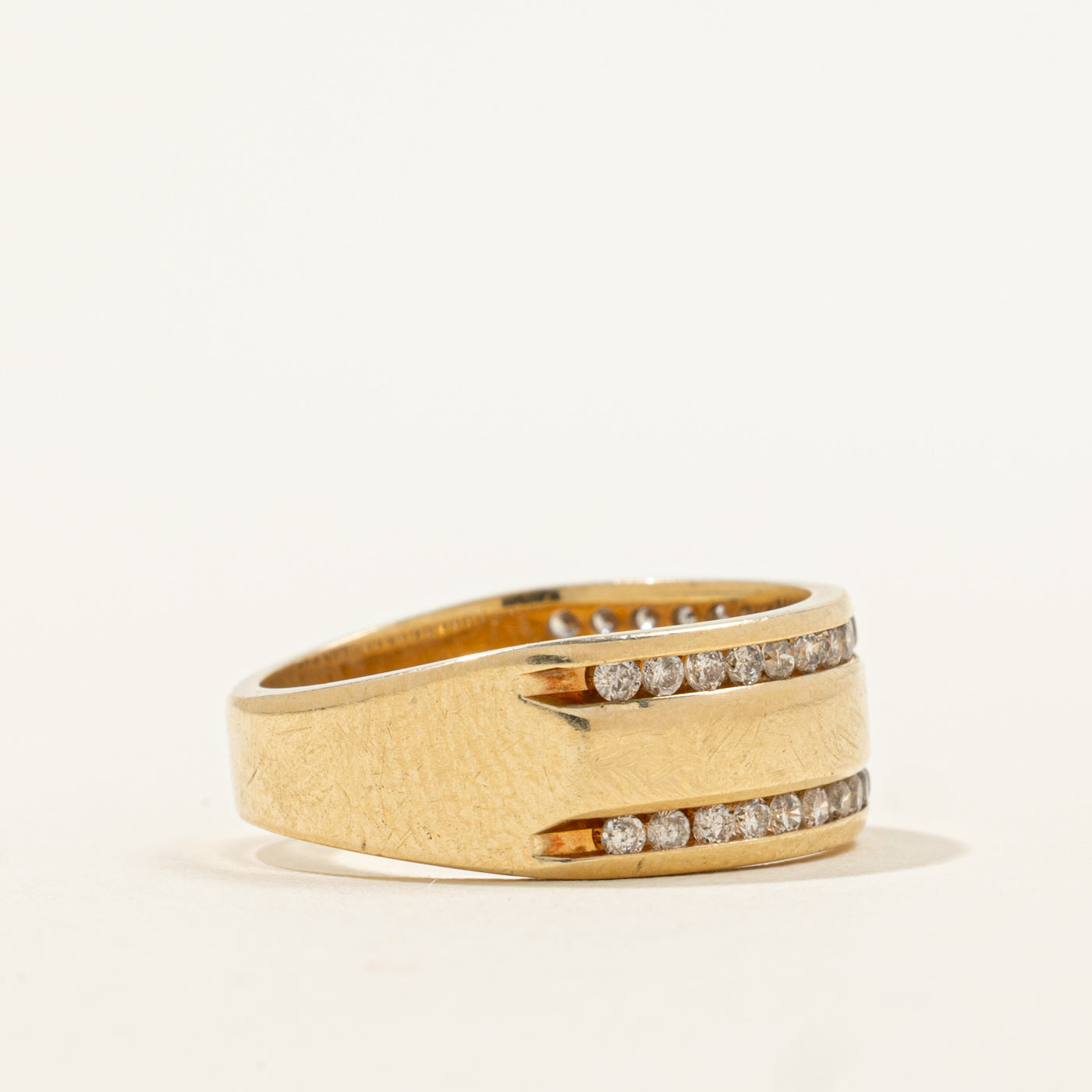 Channel Set Diamond Ring | 0.40ctw | SZ 6.75 |