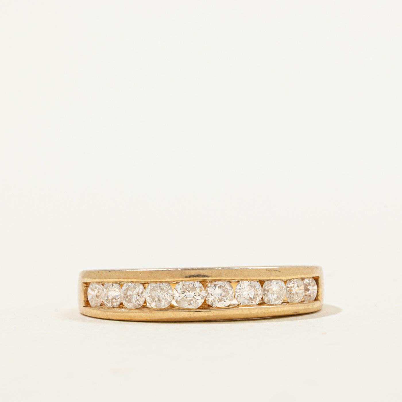 Channel Set Diamond Ring | 0.50ctw | SZ 8.5 |
