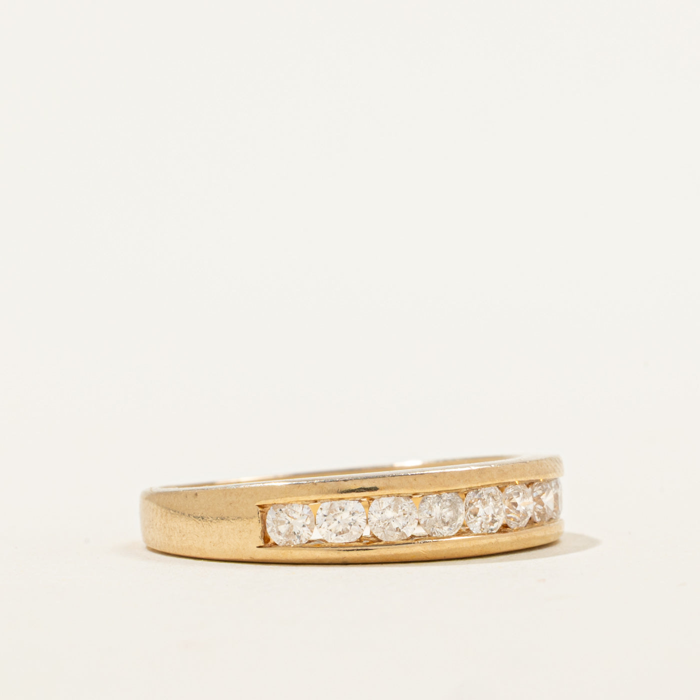 Channel Set Diamond Ring | 0.50ctw | SZ 8.5 |