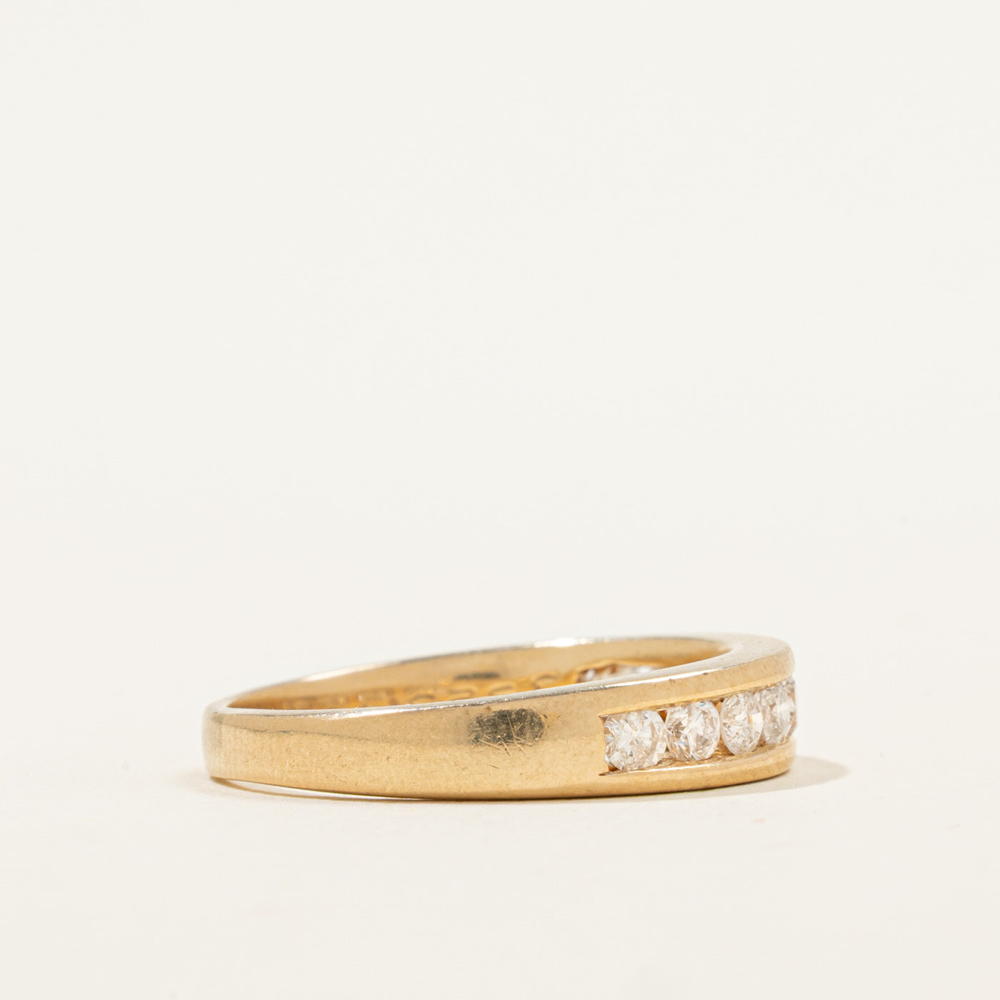 Channel Set Diamond Ring | 0.50ctw | SZ 8.5 |