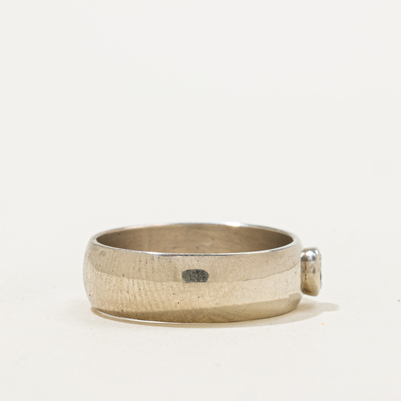Bague sertie de diamants | 0,20 ct | Taille 7 | 