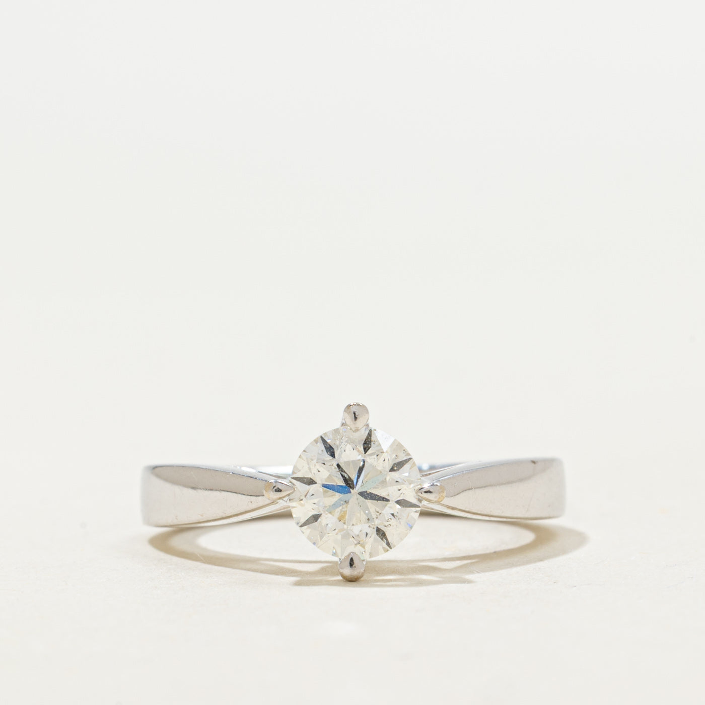 Canadian Solitaire Diamond Engagement Ring | 1.00ct SI1 H | SZ 5.5 |