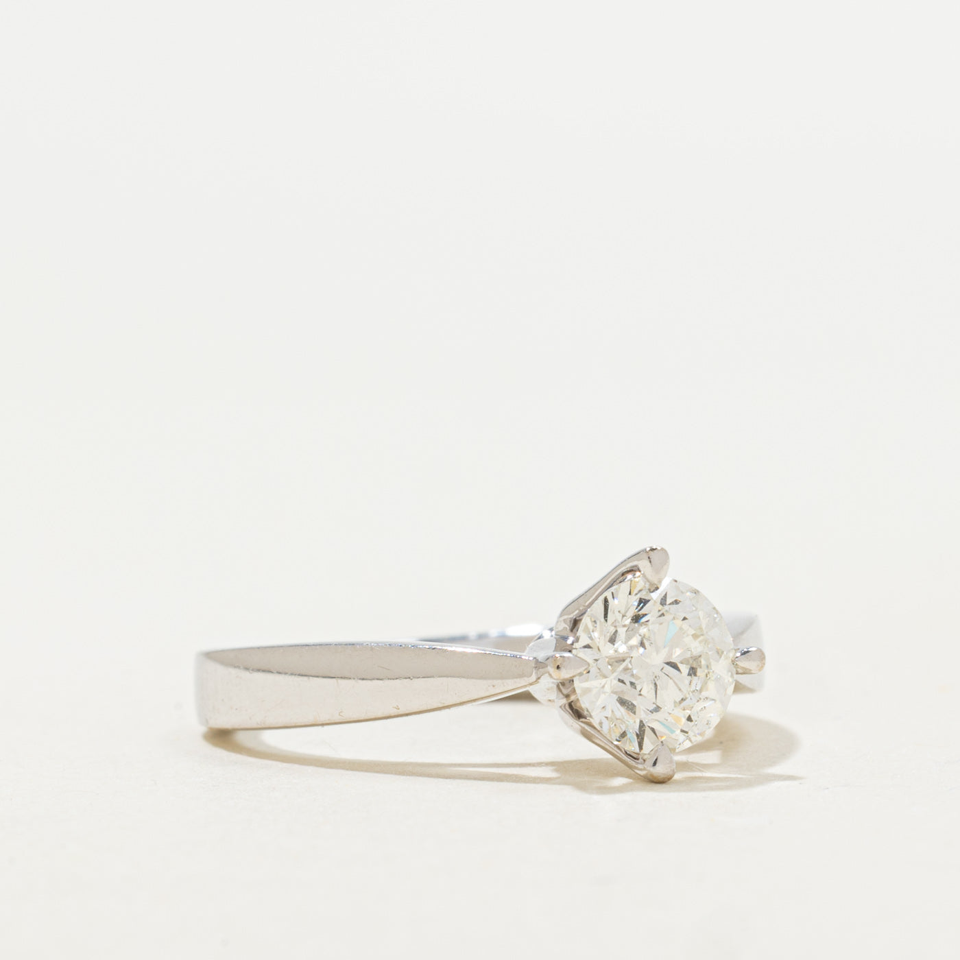 Canadian Solitaire Diamond Engagement Ring | 1.00ct SI1 H | SZ 5.5 |