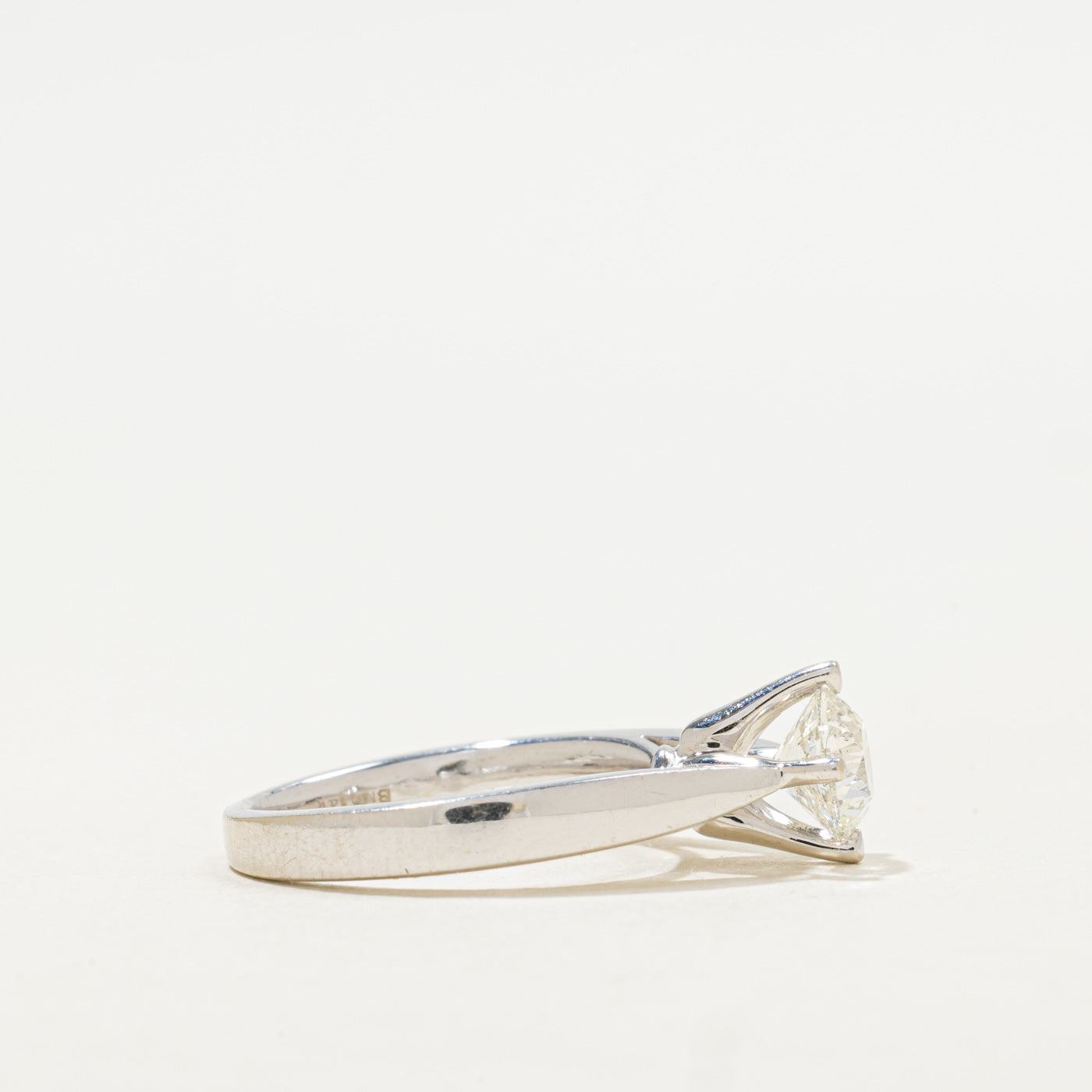 Canadian Solitaire Diamond Engagement Ring | 1.00ct SI1 H | SZ 5.5 |