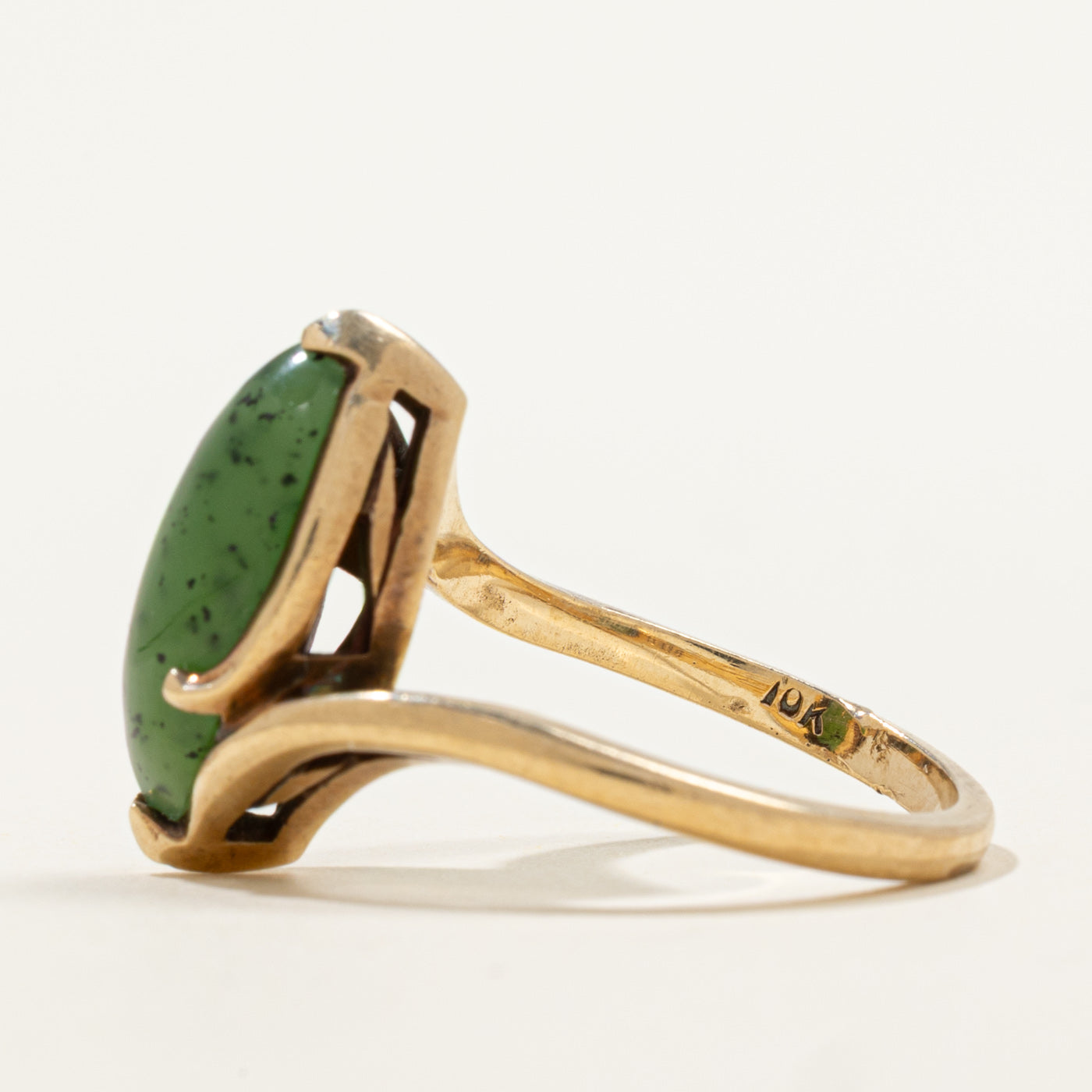 Bague Navette Serpentine Bypass | 2,80 ct | Taille 6,25 | 