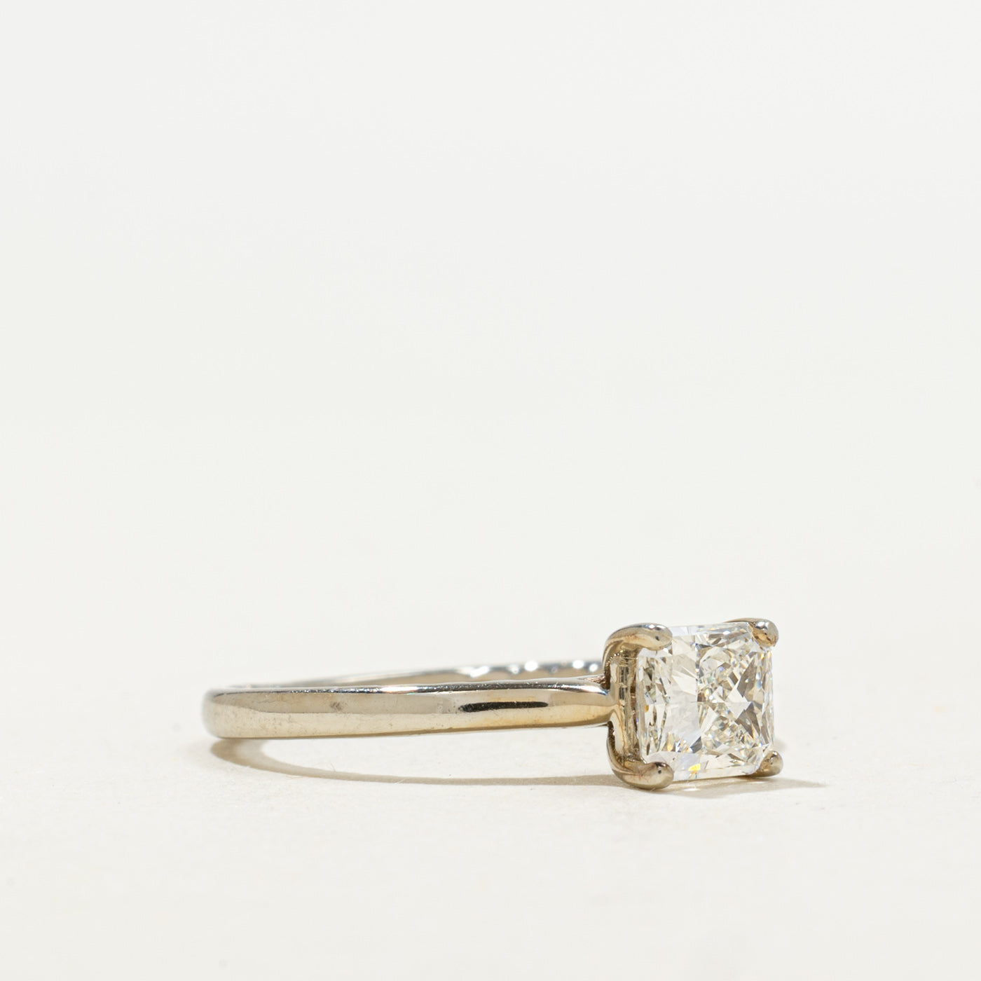 Radiant Cut Solitaire Diamond Ring | 1.00ct | SZ 6.5 |