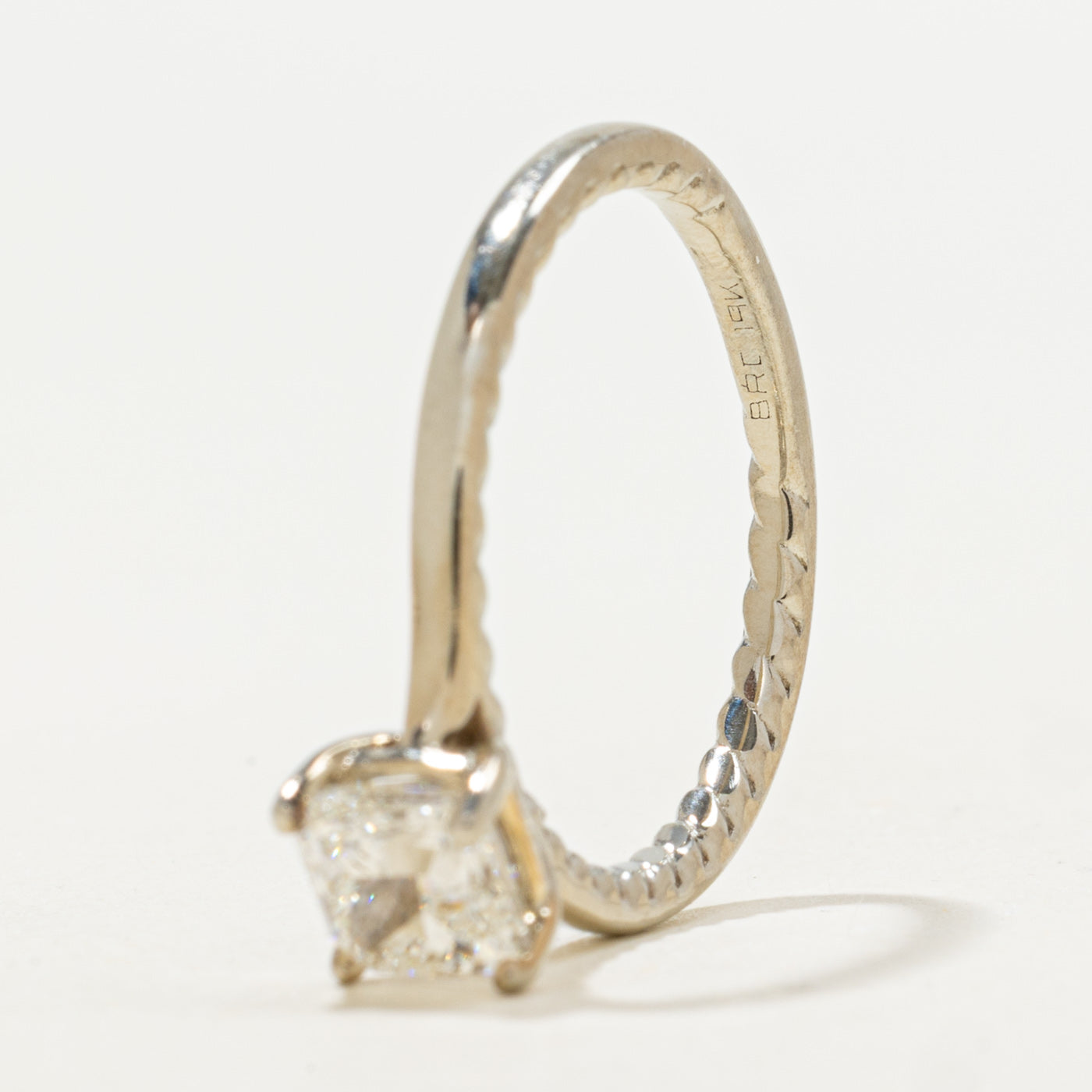 Radiant Cut Solitaire Diamond Ring | 1.00ct | SZ 6.5 |
