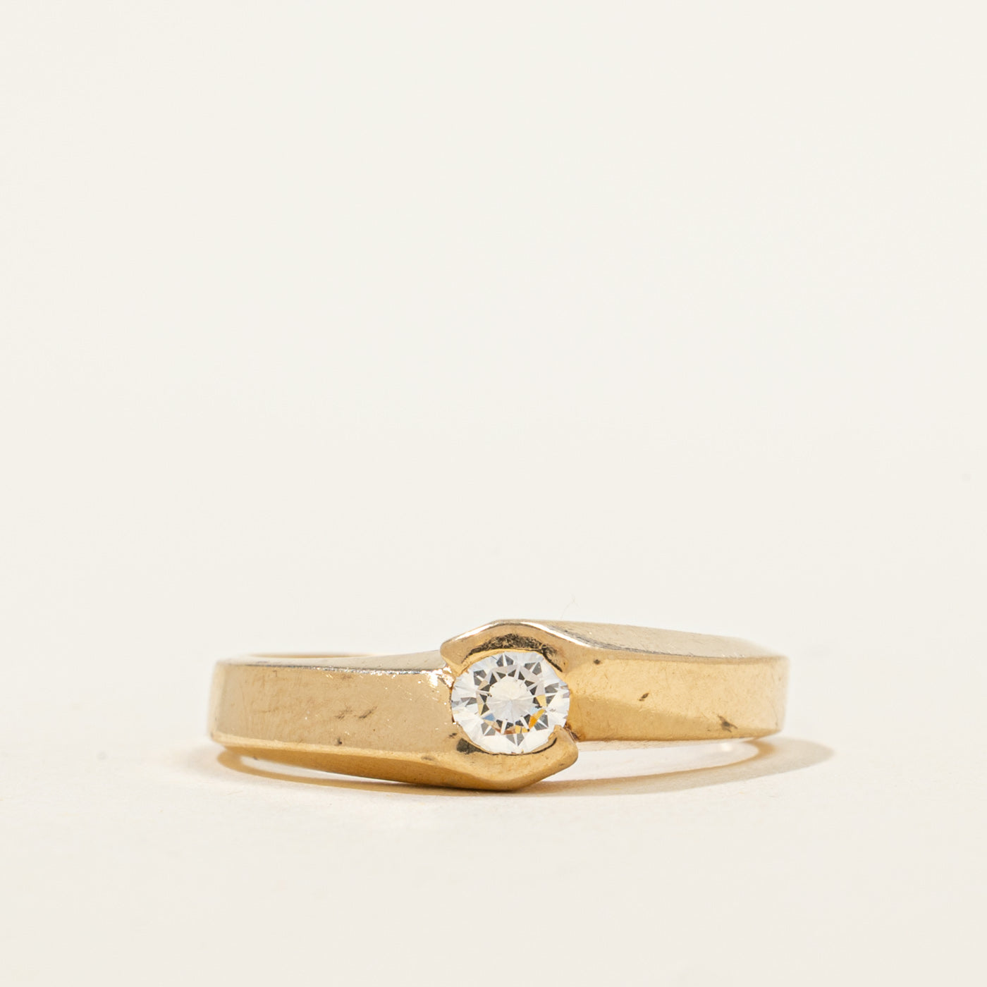 Bague en diamant Birks | 0,20 ct | Taille 6,5 | 