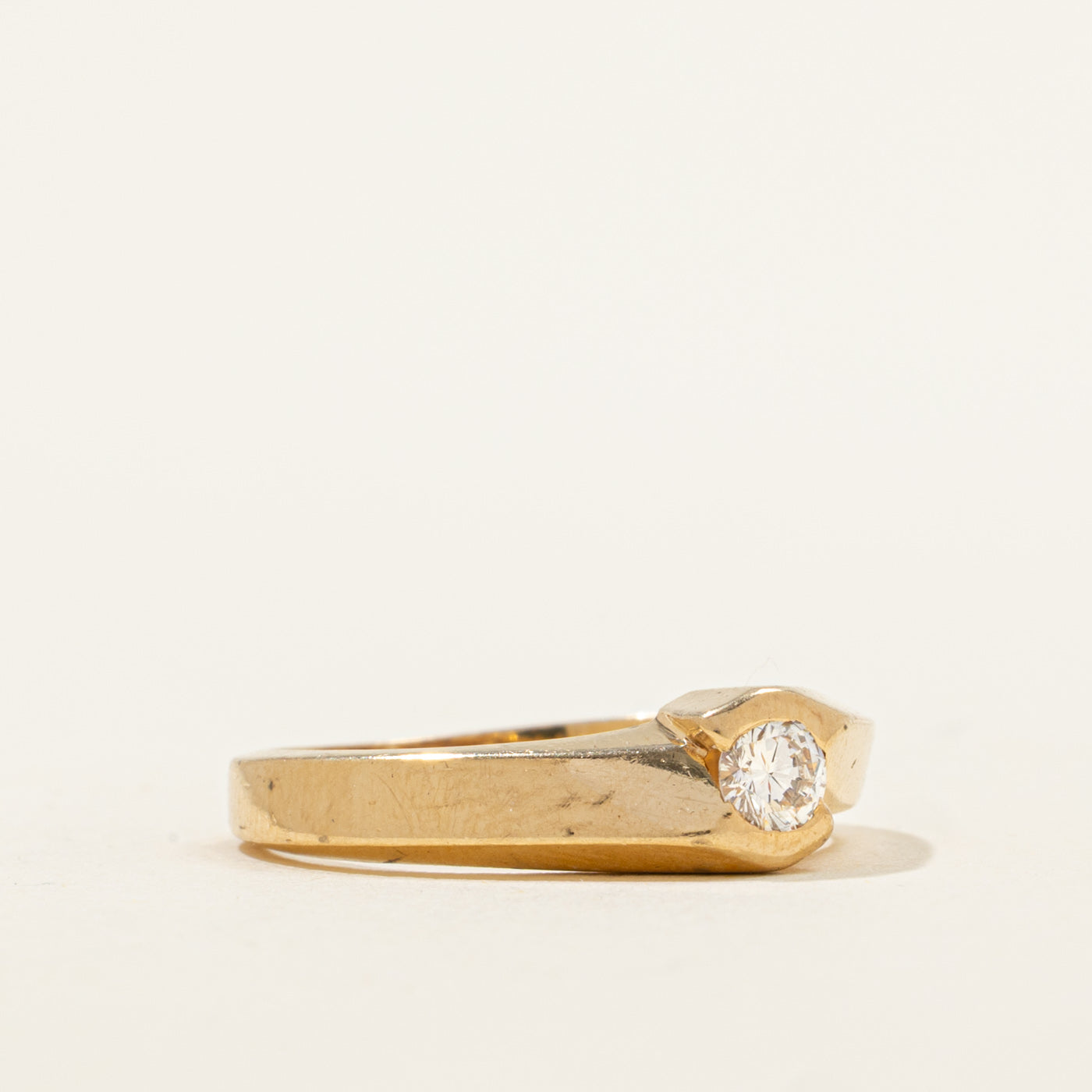Bague en diamant Birks | 0,20 ct | Taille 6,5 | 
