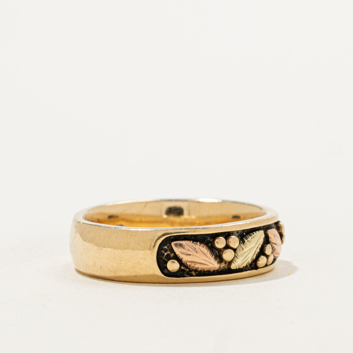 Two Tone Diamond 14k Ring | SZ 9.5 |