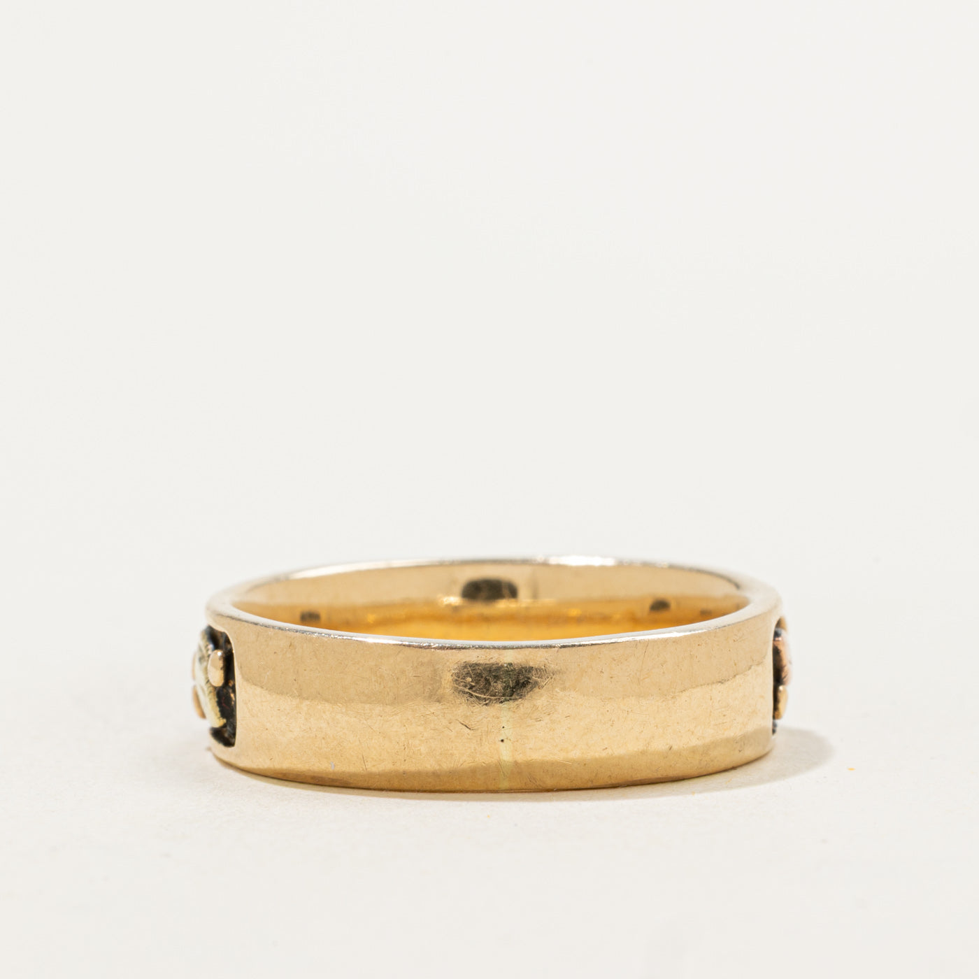 Two Tone Diamond 14k Ring | SZ 9.5 |