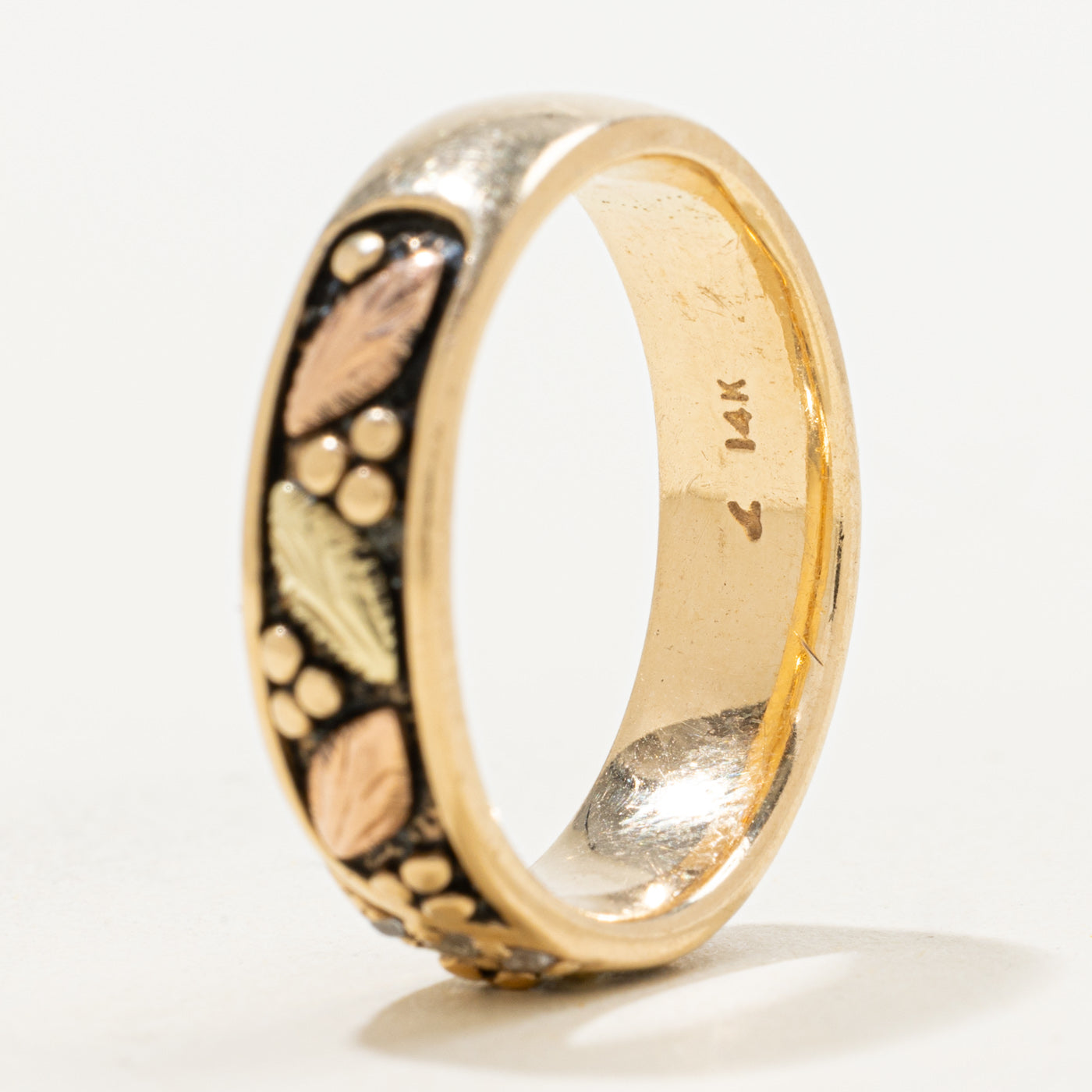 Two Tone Diamond 14k Ring | SZ 9.5 |