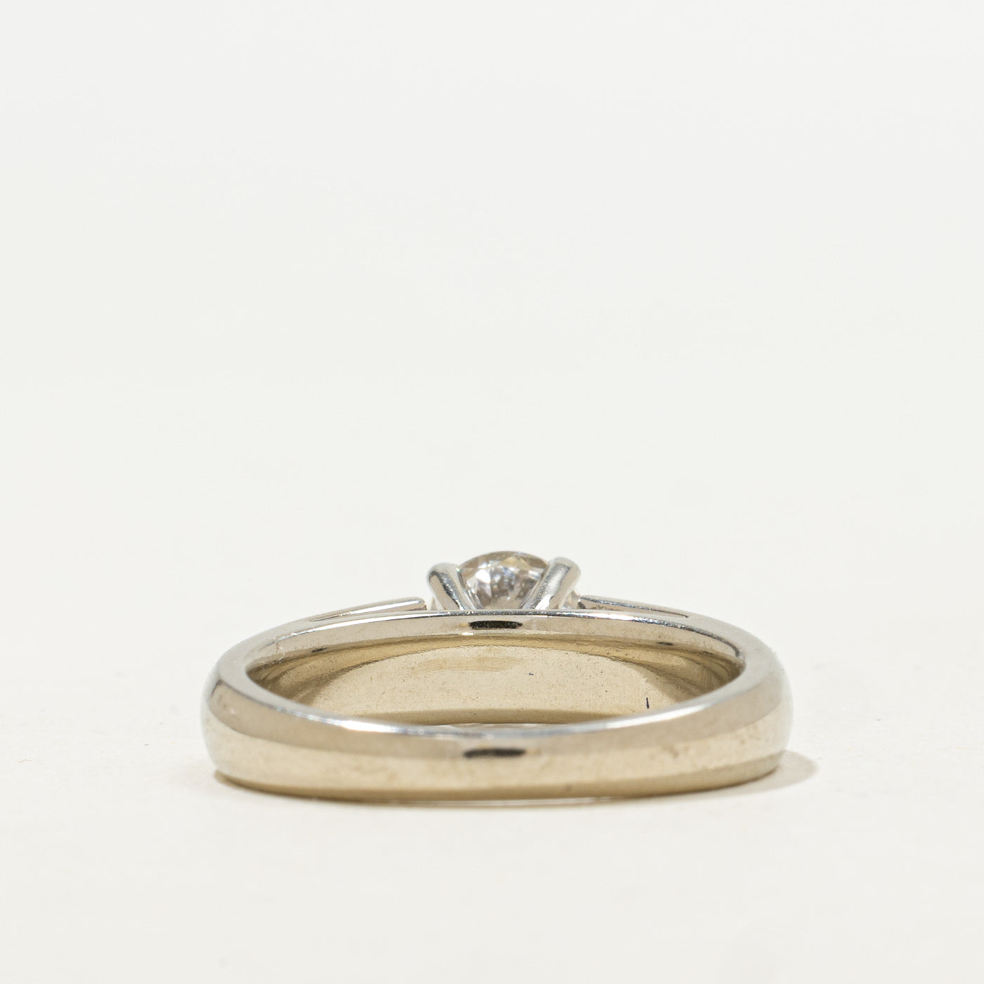 Bague de fiançailles trois diamants | 0,89 ct au total | Taille 5 | 