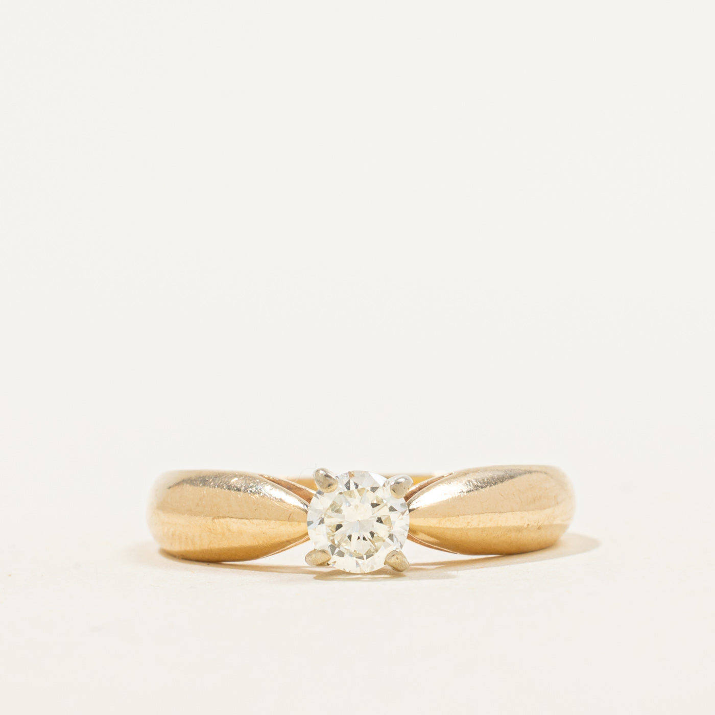 Solitaire Diamond Engagement Ring | 0.30ct | SZ 6.5 |