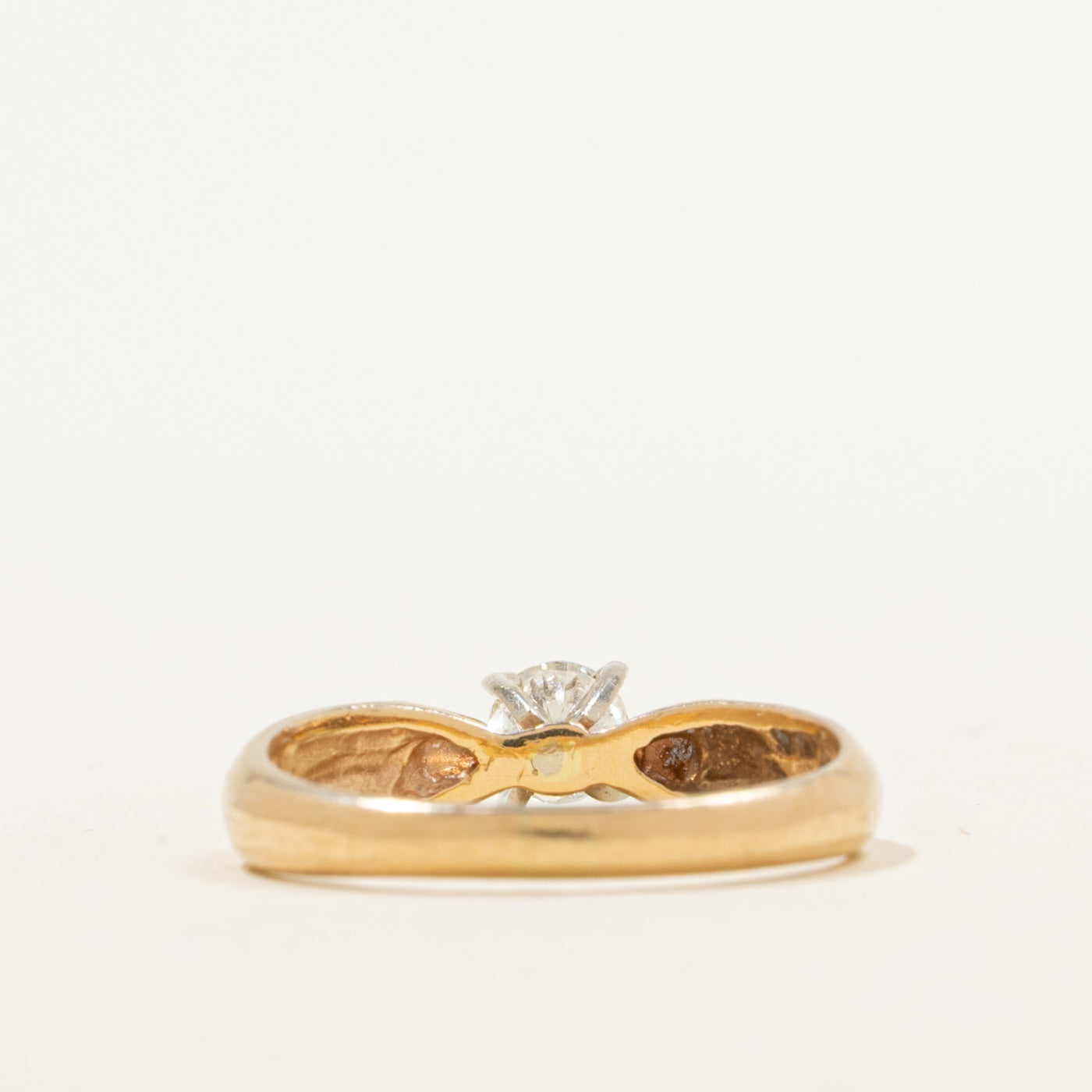Bague de fiançailles solitaire en diamant | 0,30 ct | Taille 6,5 | 