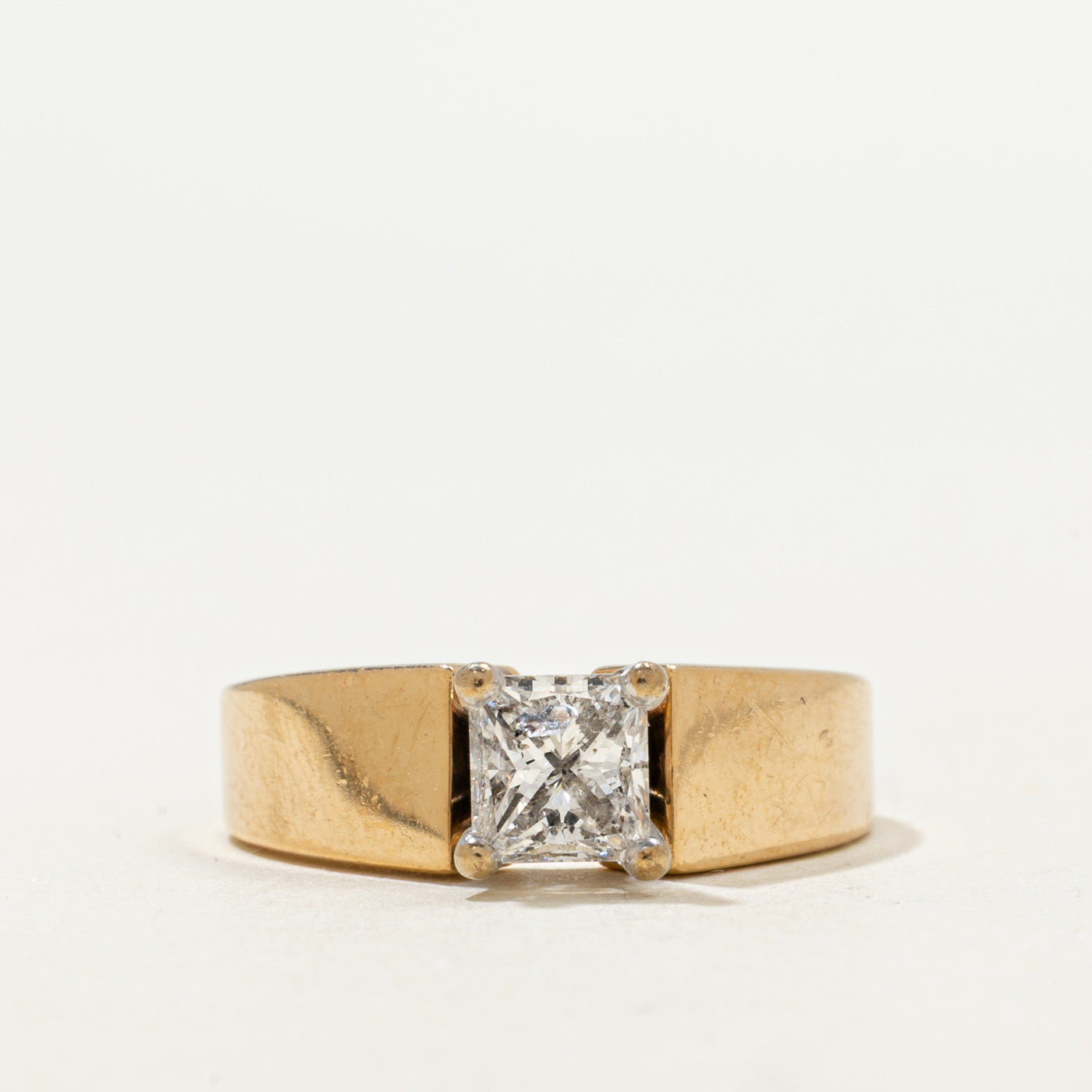 Tapered Princess Diamond Engagement Ring | 1.08ct | SZ 7 |