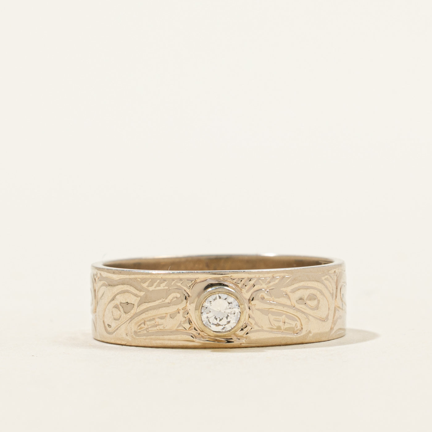 Indigenous Bezel Set Diamond Ring | 0.07ct | SZ 5.25 |