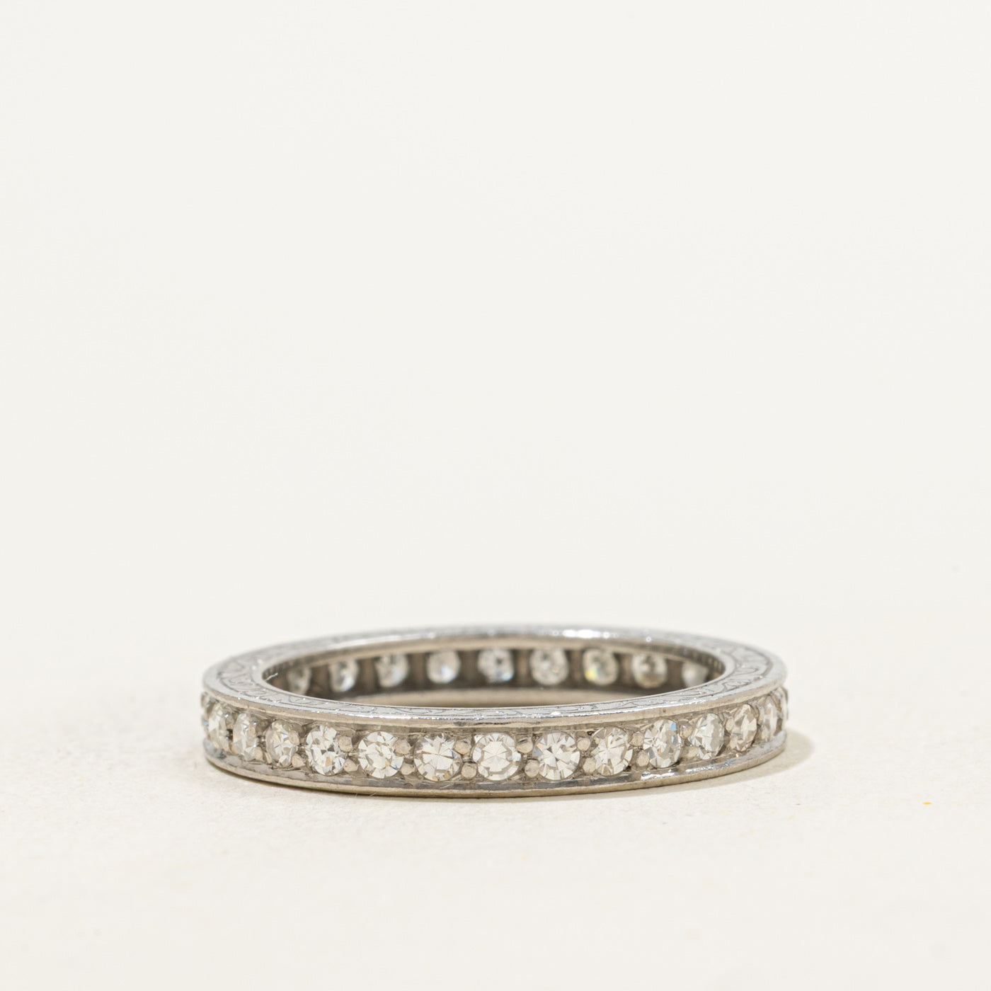 Platinum Diamond Eternity Band | 0.55ctw | SZ 6.25 |