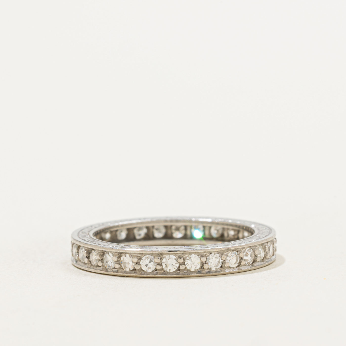 Platinum Diamond Eternity Band | 0.55ctw | SZ 6.25 |