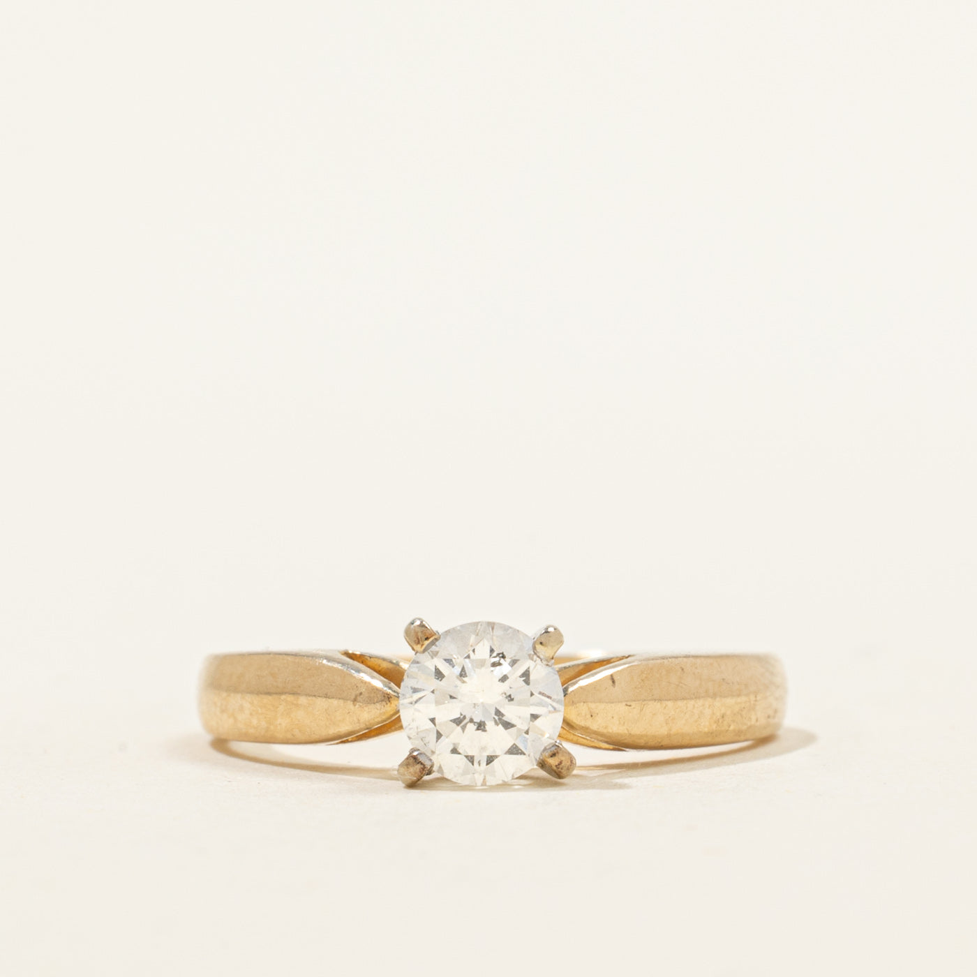 Diamond Solitaire Engagement Ring | 0.55ct | SZ 6.5 |