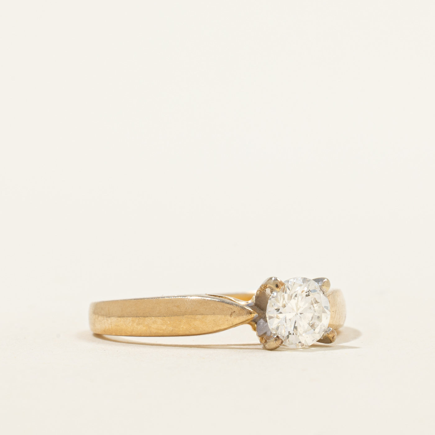 Diamond Solitaire Engagement Ring | 0.55ct | SZ 6.5 |