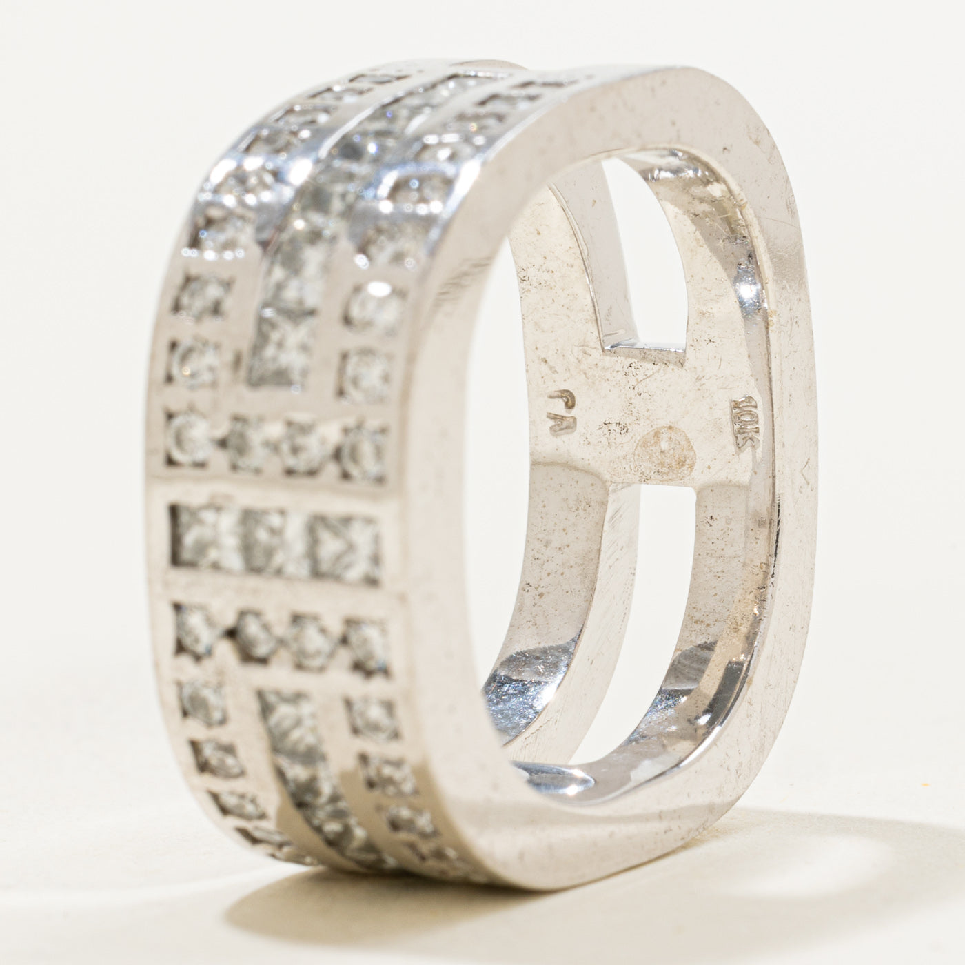 Multi Channel Diamond Wide Band | 2.00ctw | SZ 10 |