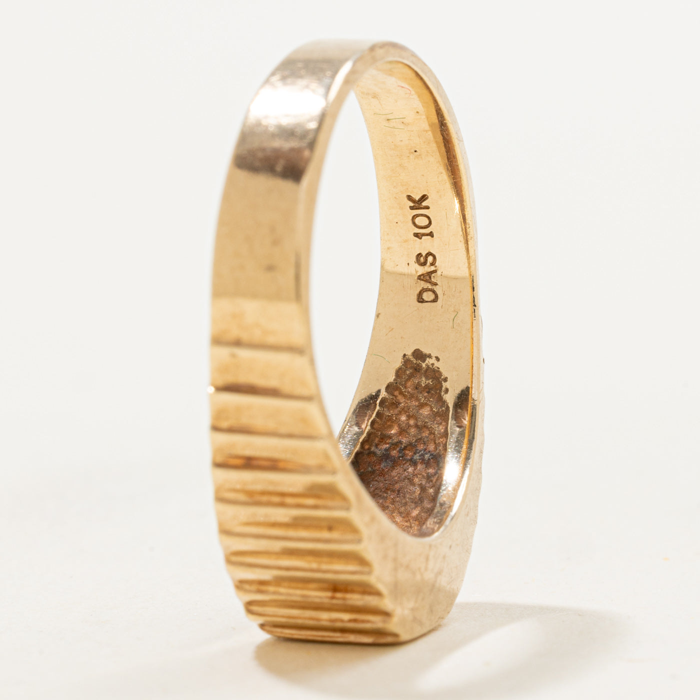 Diamond Flush Set Ring | 0.12ct | SZ 10 |