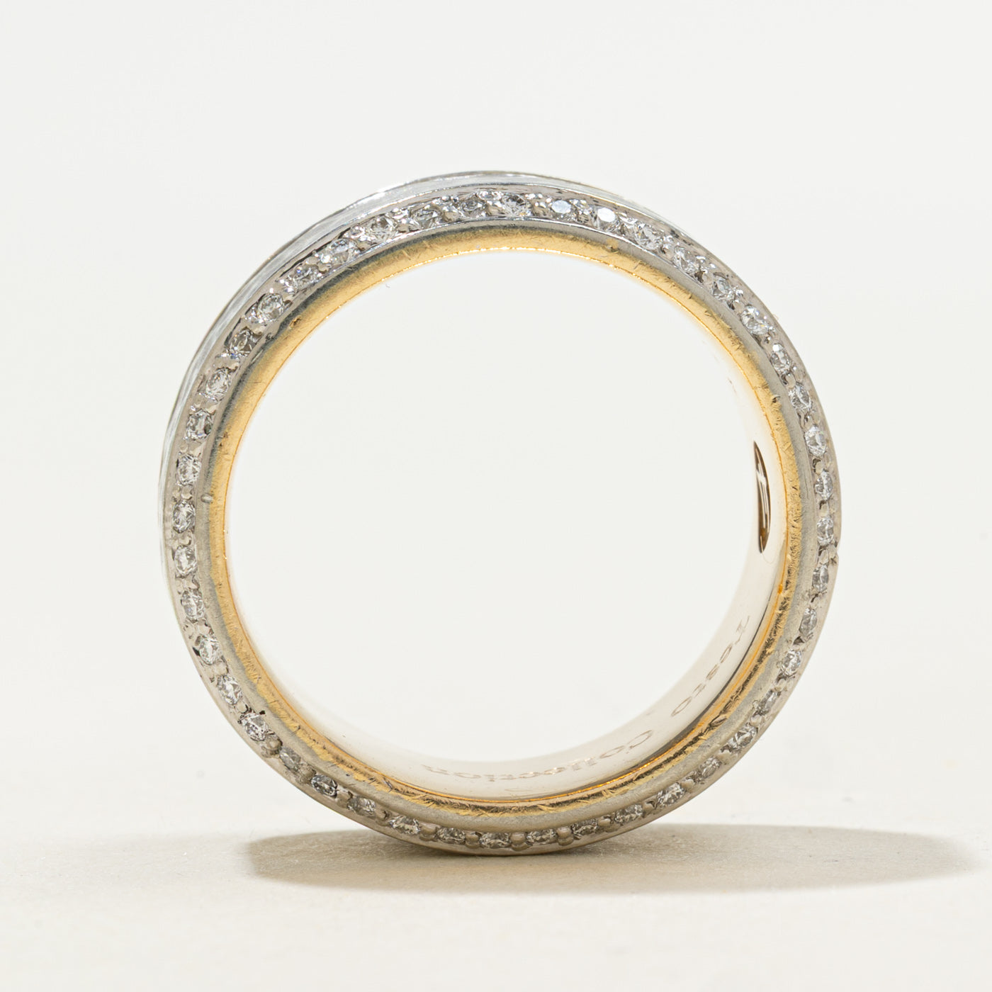 Ernesto Rassi' Diamond Testo Band | 0.75ctw | SZ 8.75 |