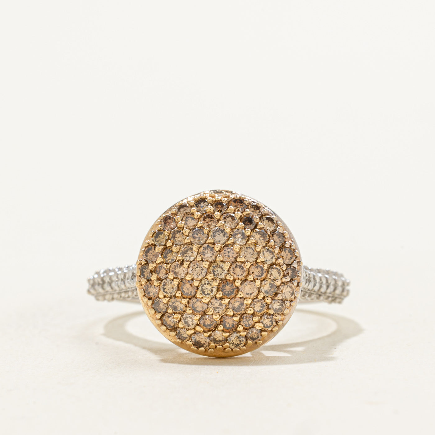High Set Cluster Diamond Ring | 1.55ctw | SZ 7.75 |