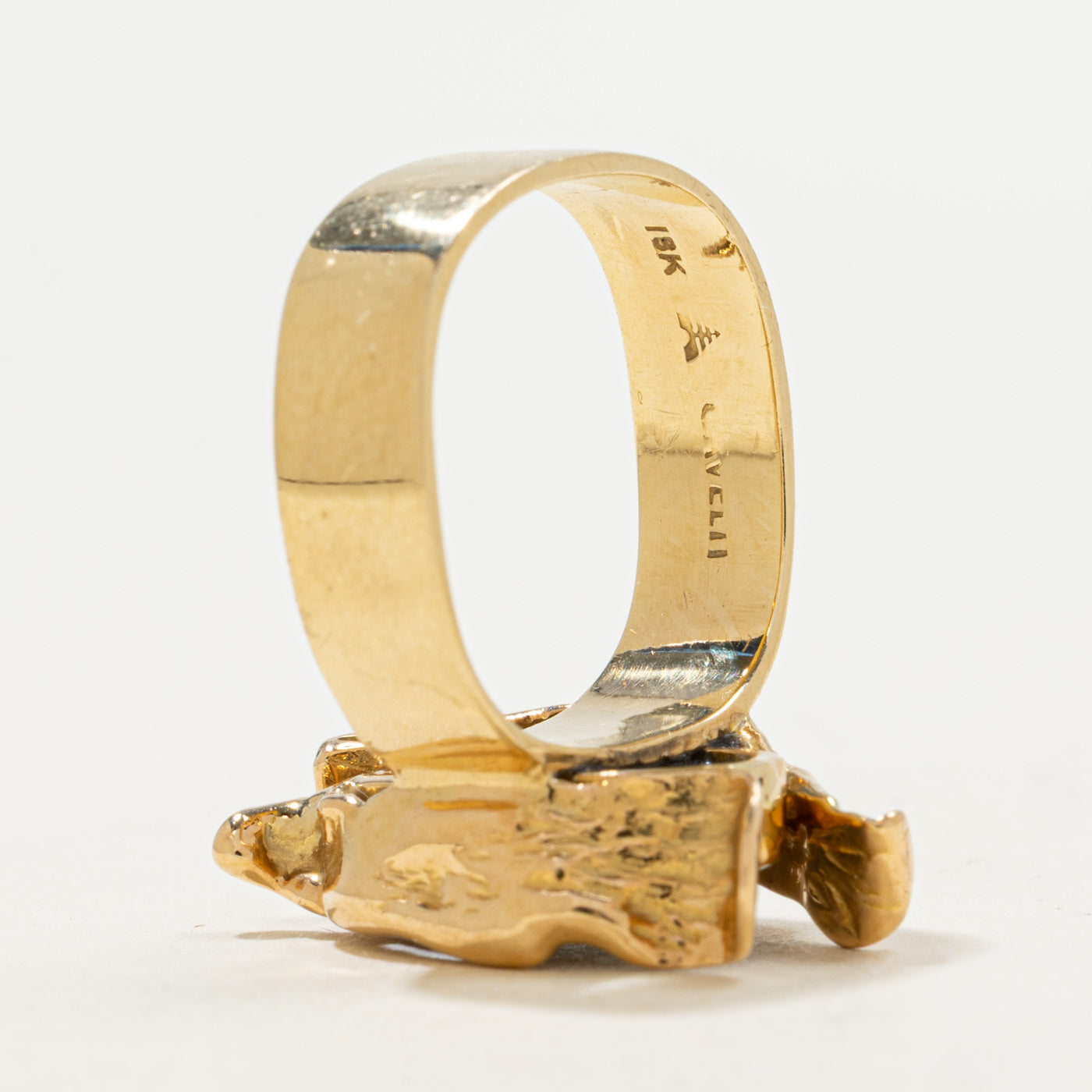 Bague triplée d'opale « Cavelti » | Taille 6,5 