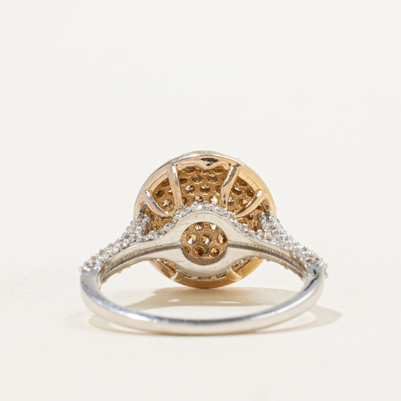 High Set Cluster Diamond Ring | 1.55ctw | SZ 7.75 |