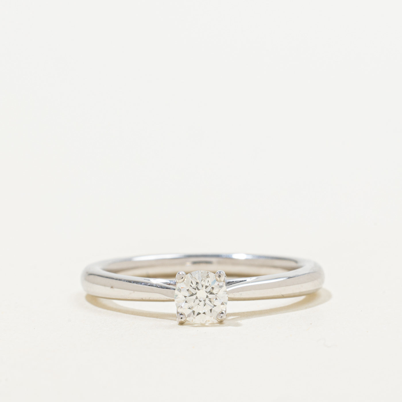 Birks' Solitaire Diamond Engagement Ring | 0.33ctw | SZ 6.5 |