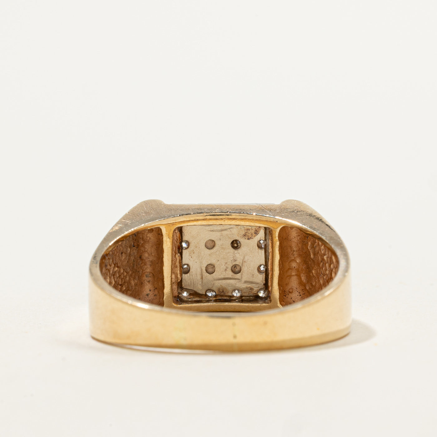 Diamond Cluster Grid Ring | 0.32ctw | SZ 10.75 |