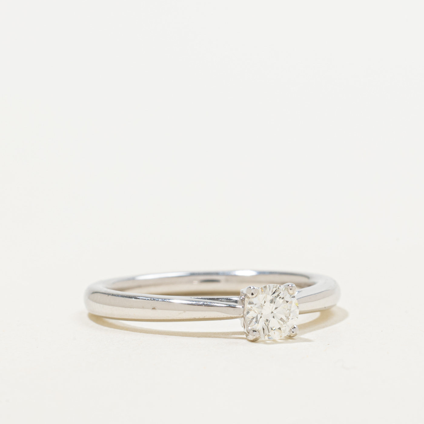 Birks' Solitaire Diamond Engagement Ring | 0.33ctw | SZ 6.5 |