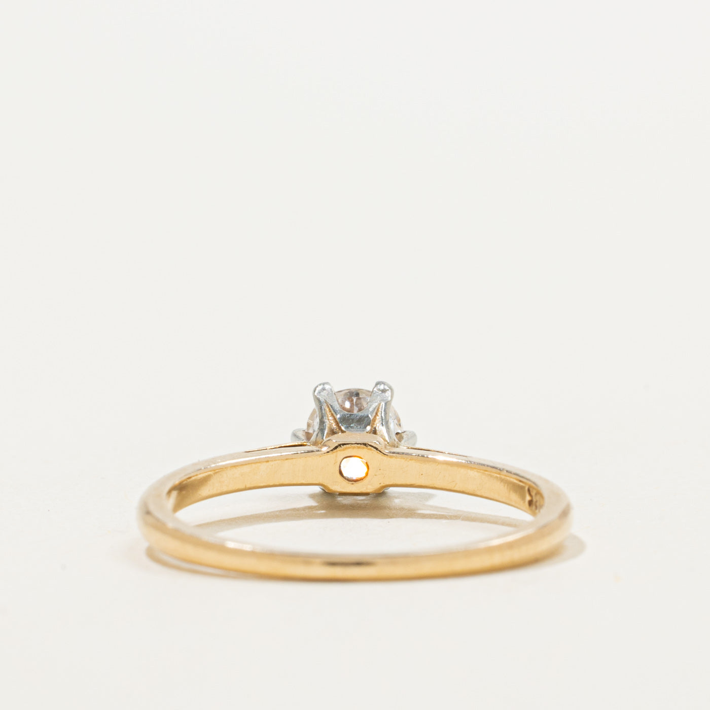 Birks' Six Prong Solitaire Diamond Ring | 0.33ct | SZ 6 |