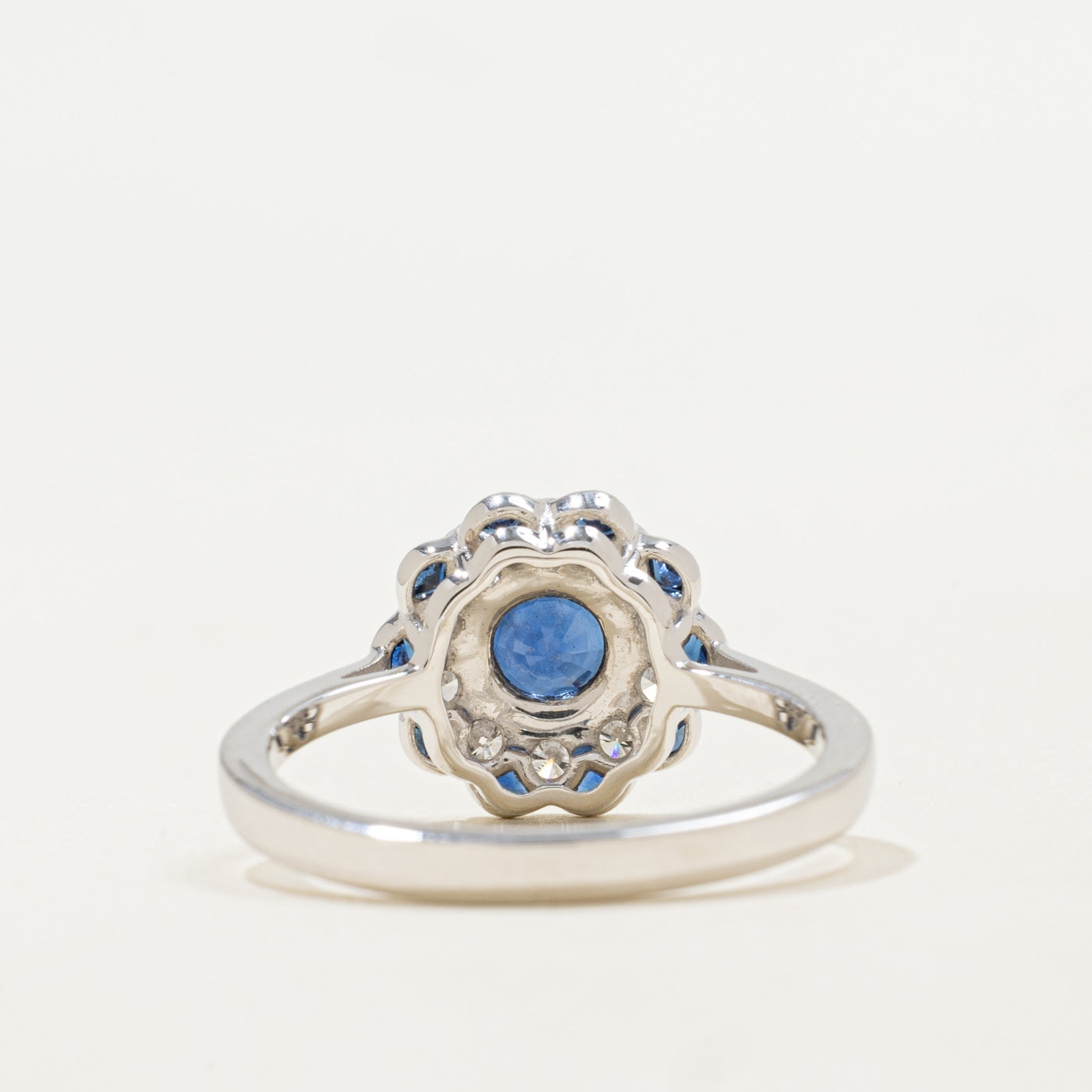 '100 Way' Art Deco Inspired Sapphire & Diamond Ring | 1.04ctw, 0.30ctw | SZ 6.75 |
