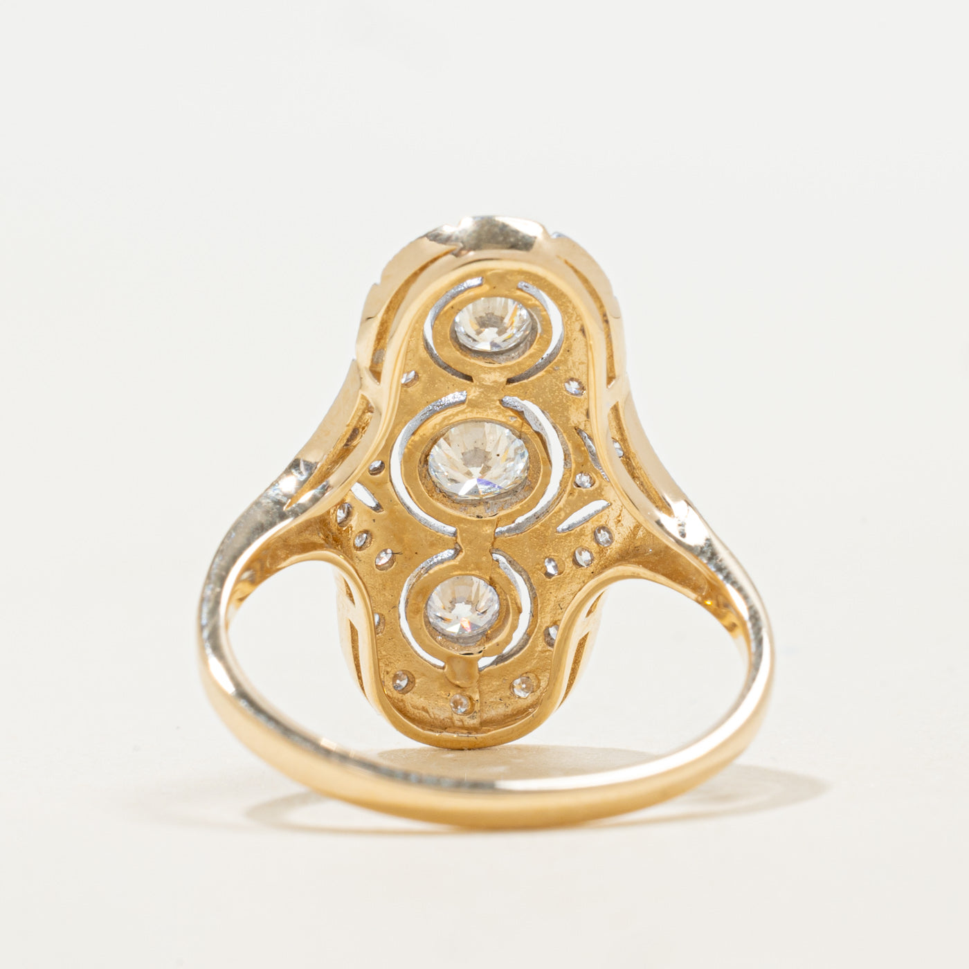 '100 Ways' Art Deco Inspired Diamond Ring | 0.46ctw | SZ 6.75 |